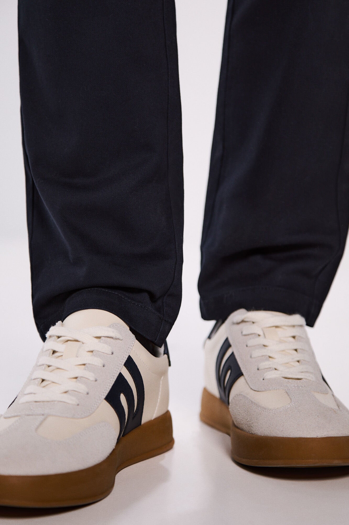 Springfield_Slim Fit Microstructure Pants_1559331_10_06