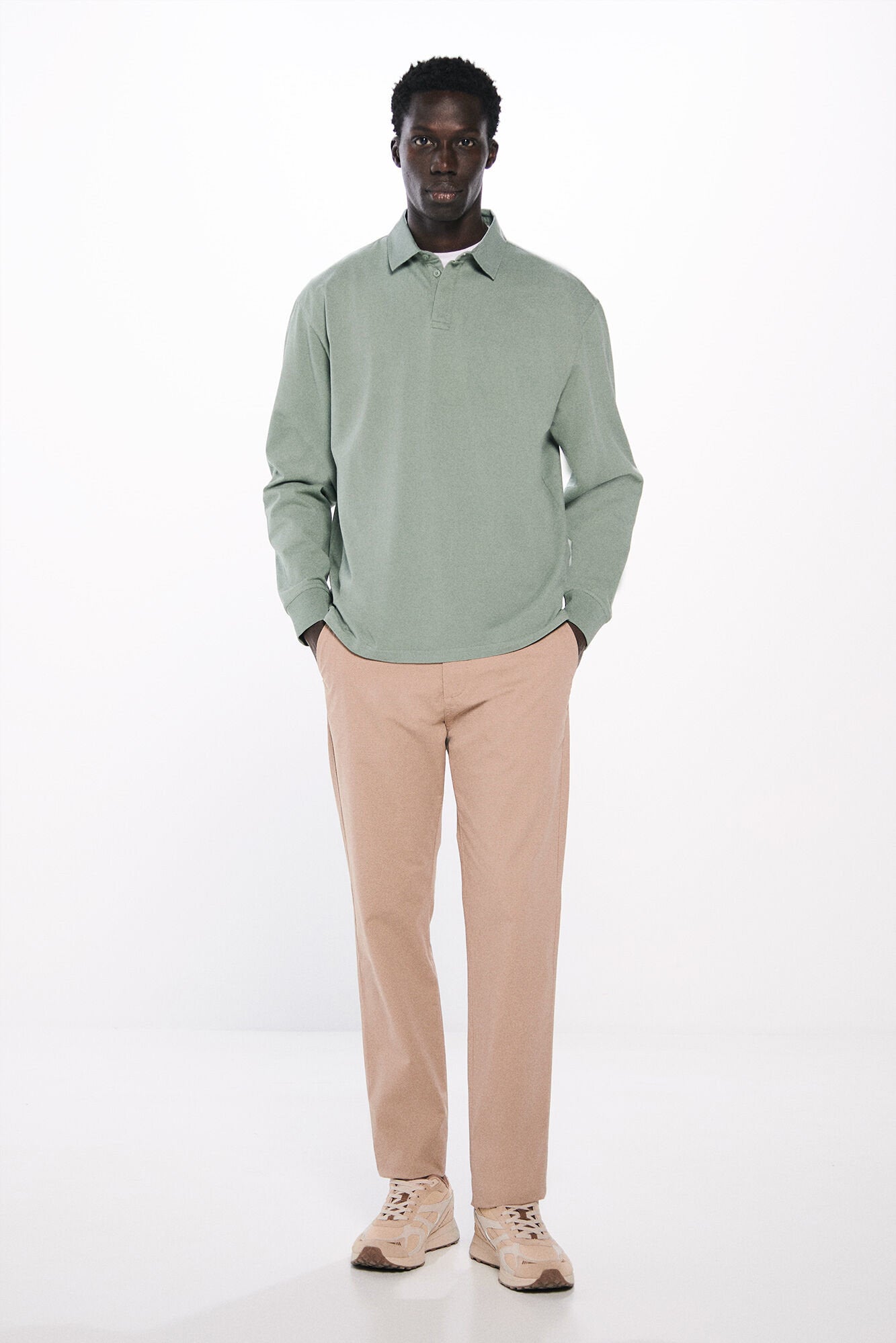 Springfield_Slim Fit Micro-Printed Chinos_1559332_51_01