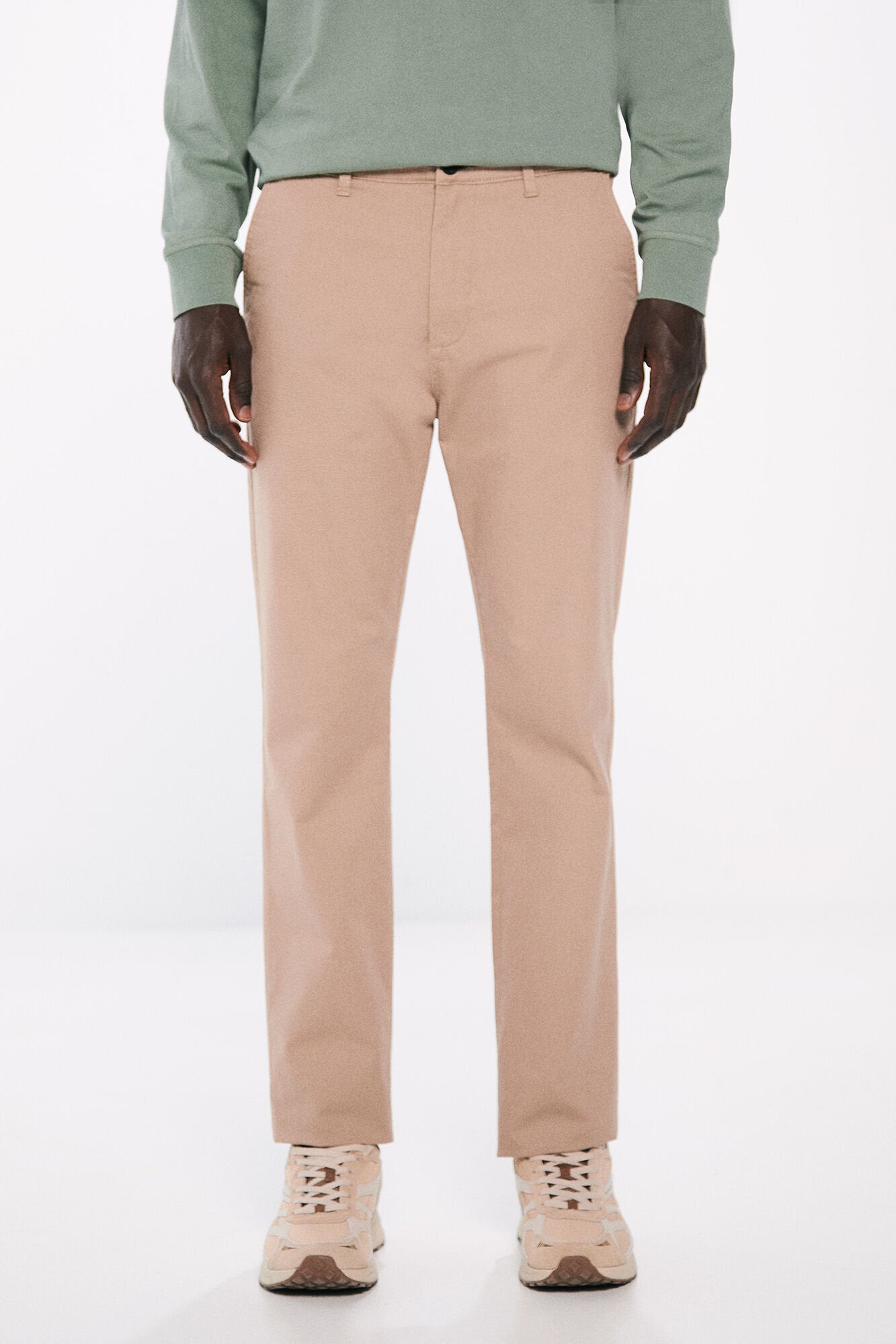 Springfield_Slim Fit Micro-Printed Chinos_1559332_51_02