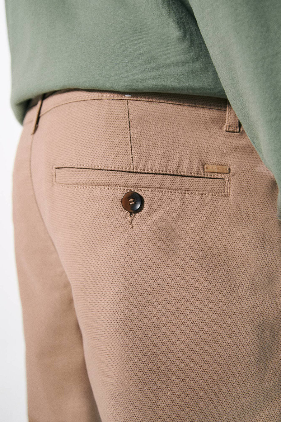 Springfield_Slim Fit Micro-Printed Chinos_1559332_51_04