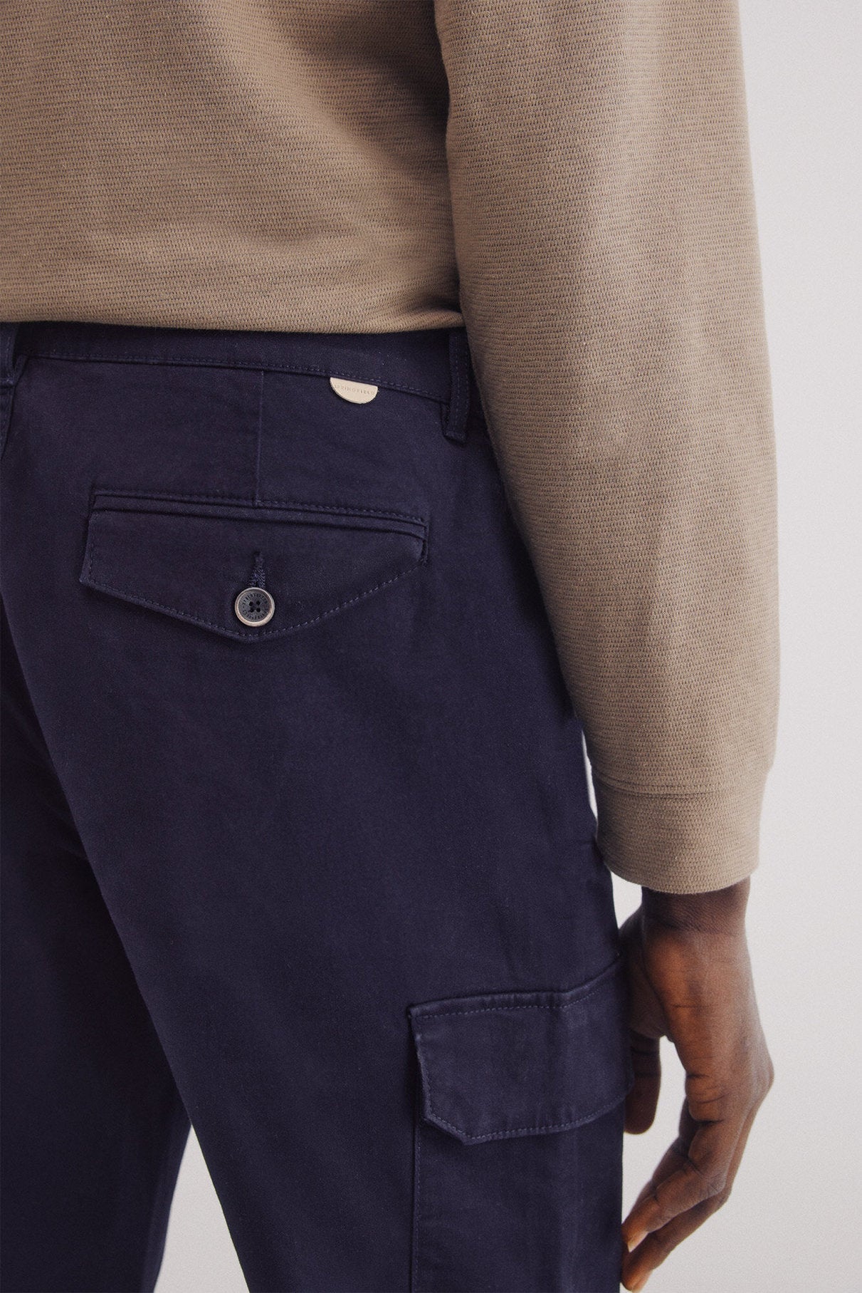 Springfield_Slim Fit Comfort Cargo Chinos_1559339_11_04