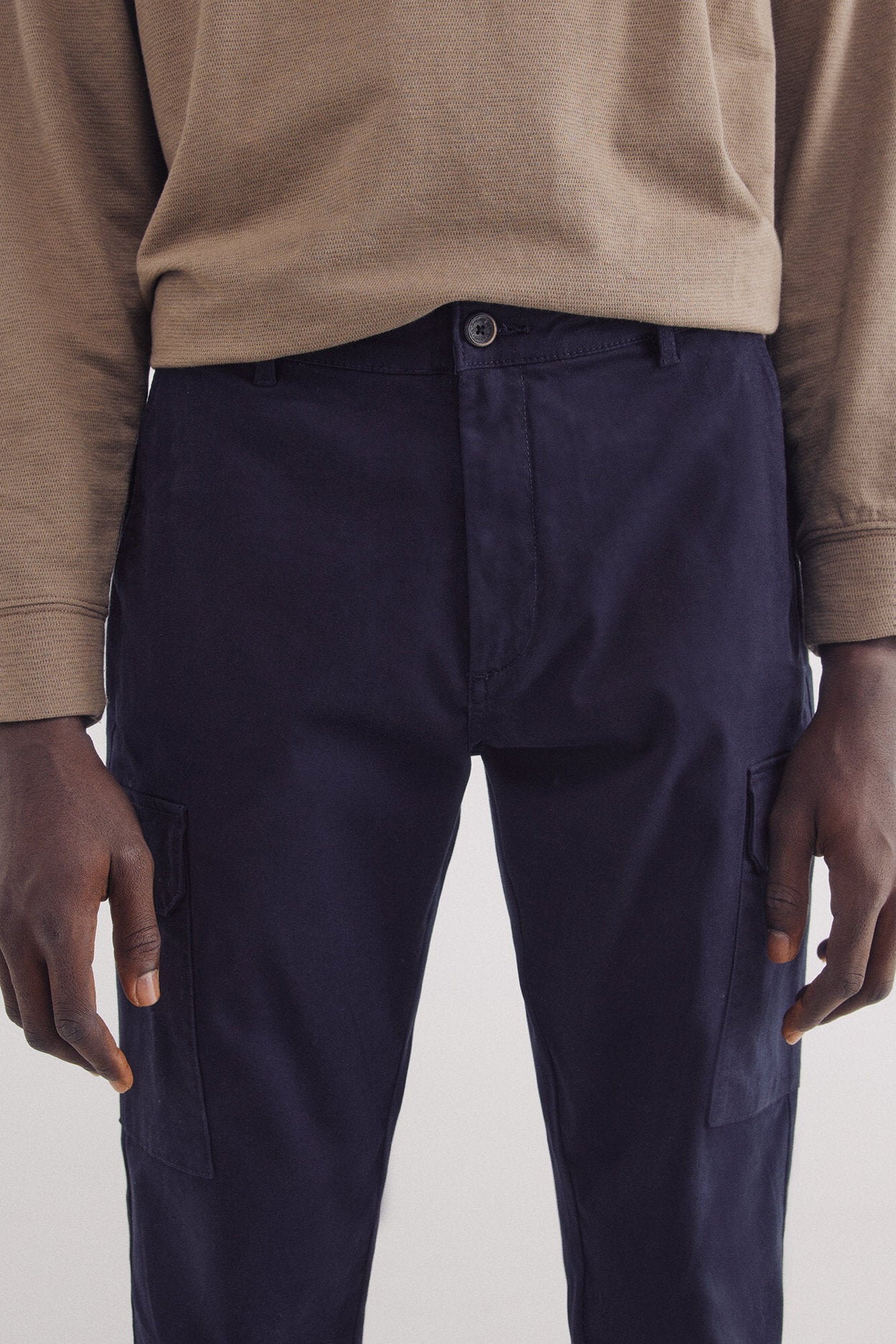 Springfield_Slim Fit Comfort Cargo Chinos_1559339_11_05
