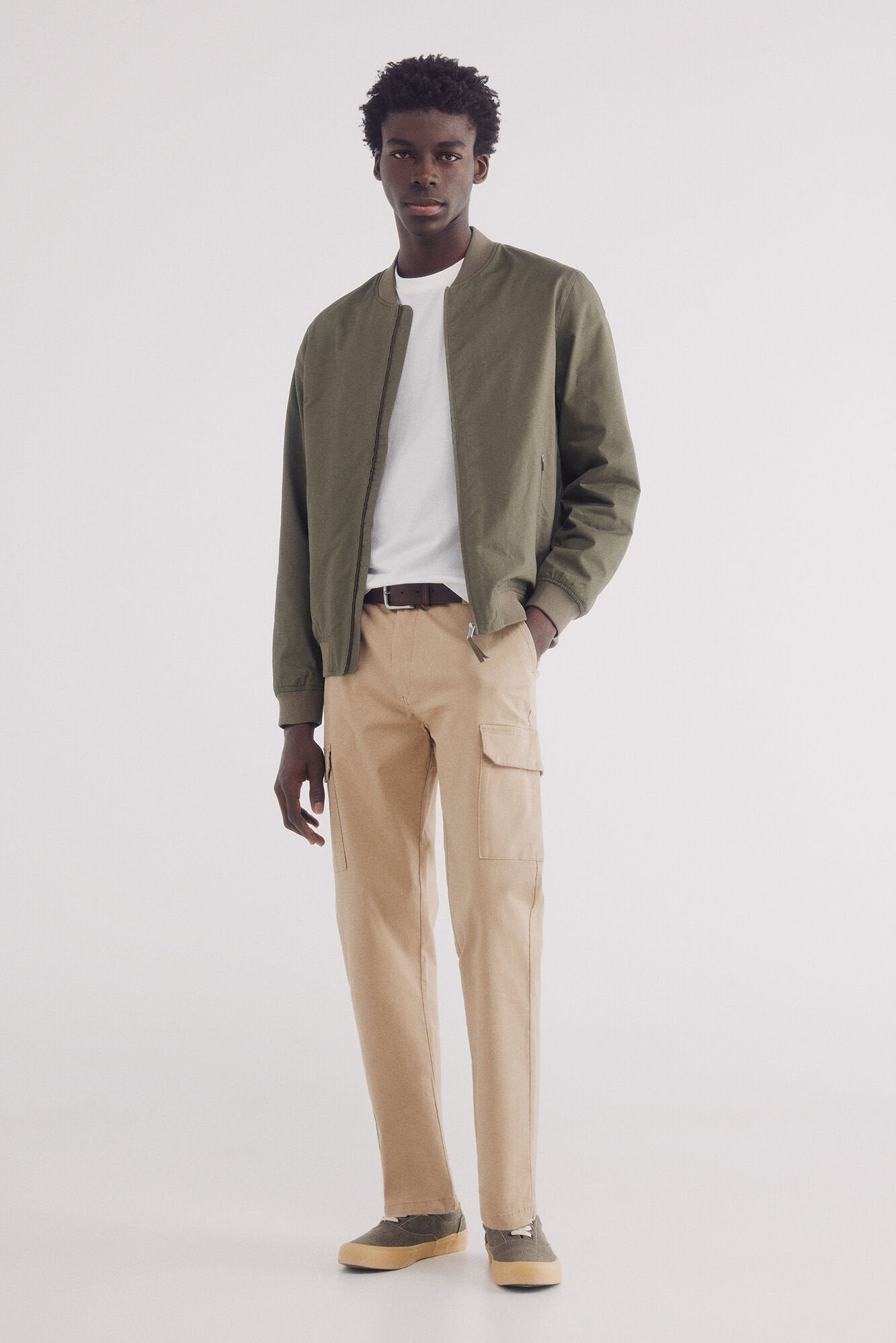 Springfield_Slim Fit Comfort Cargo Chinos_1559339_51_01