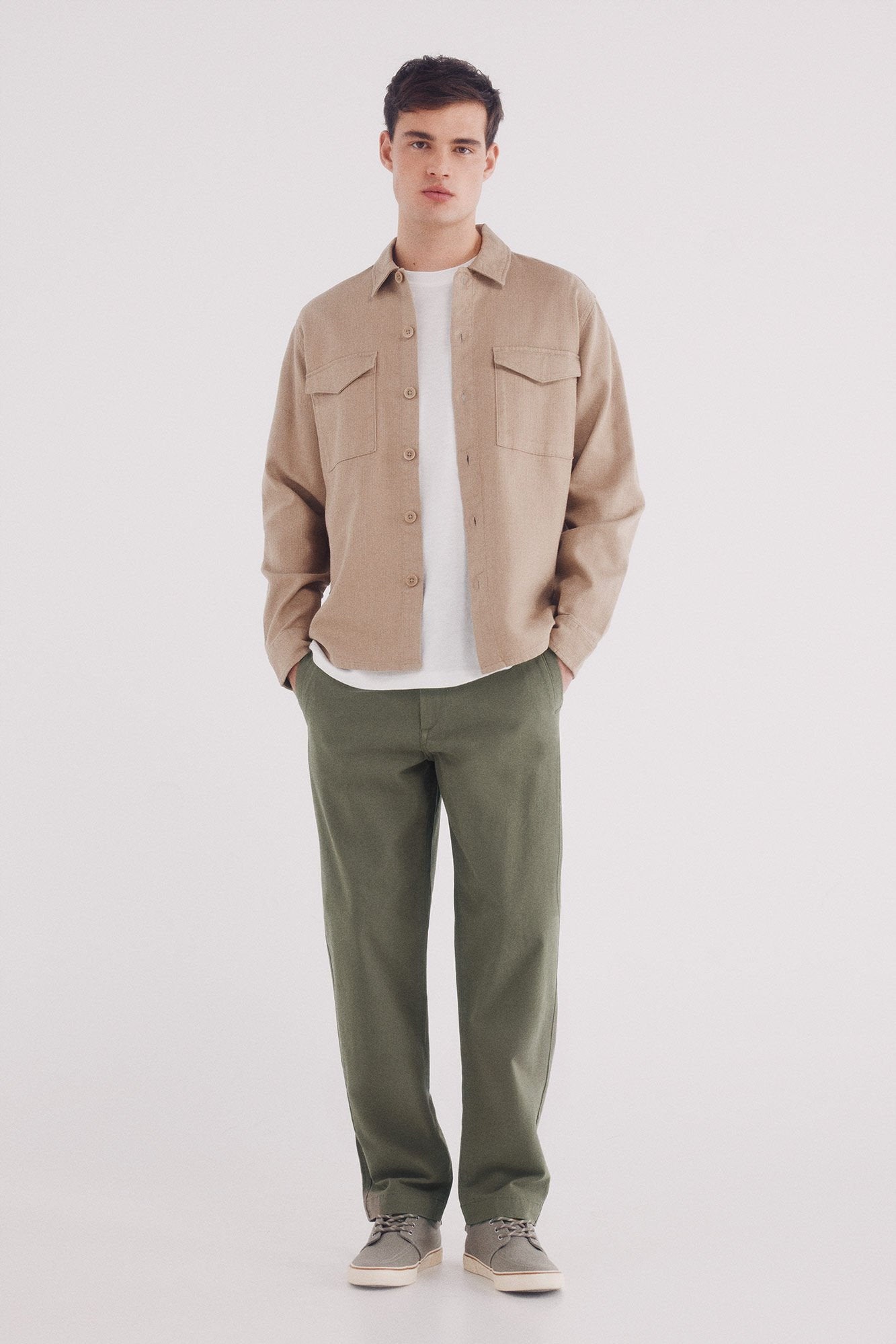 Springfield_Straight Canvas Pants_1559341_91_01