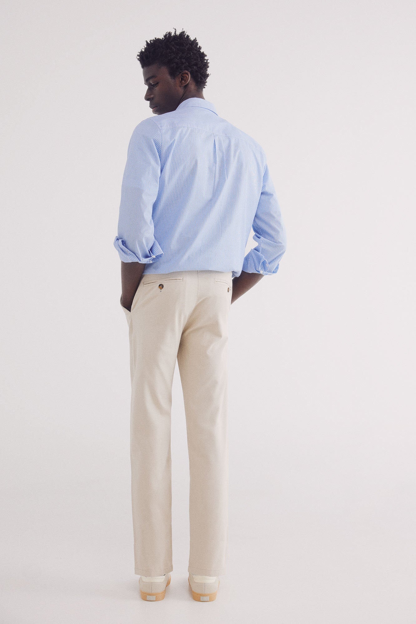 Springfield_Comfort Fit Structured Chinos Trousers_1559342_50_07