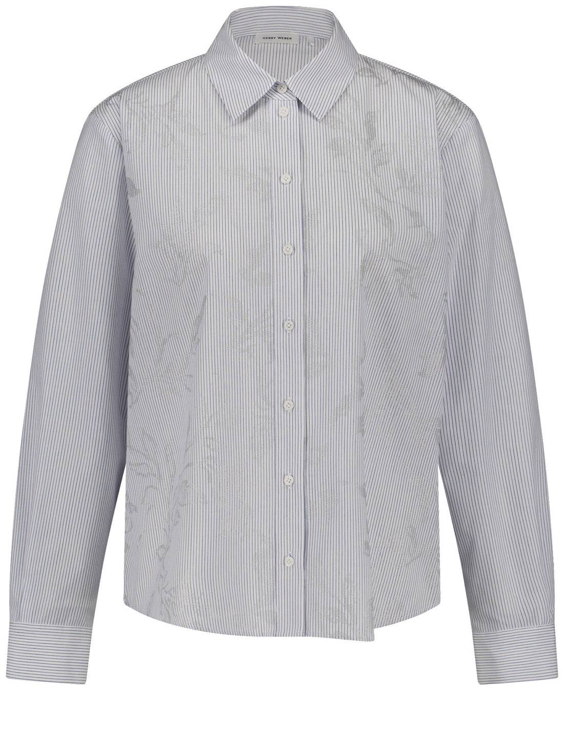 Gerry Weber_Blue/White Stripes_Blouse 1/1 Sleeve_160032-54030_8143_01