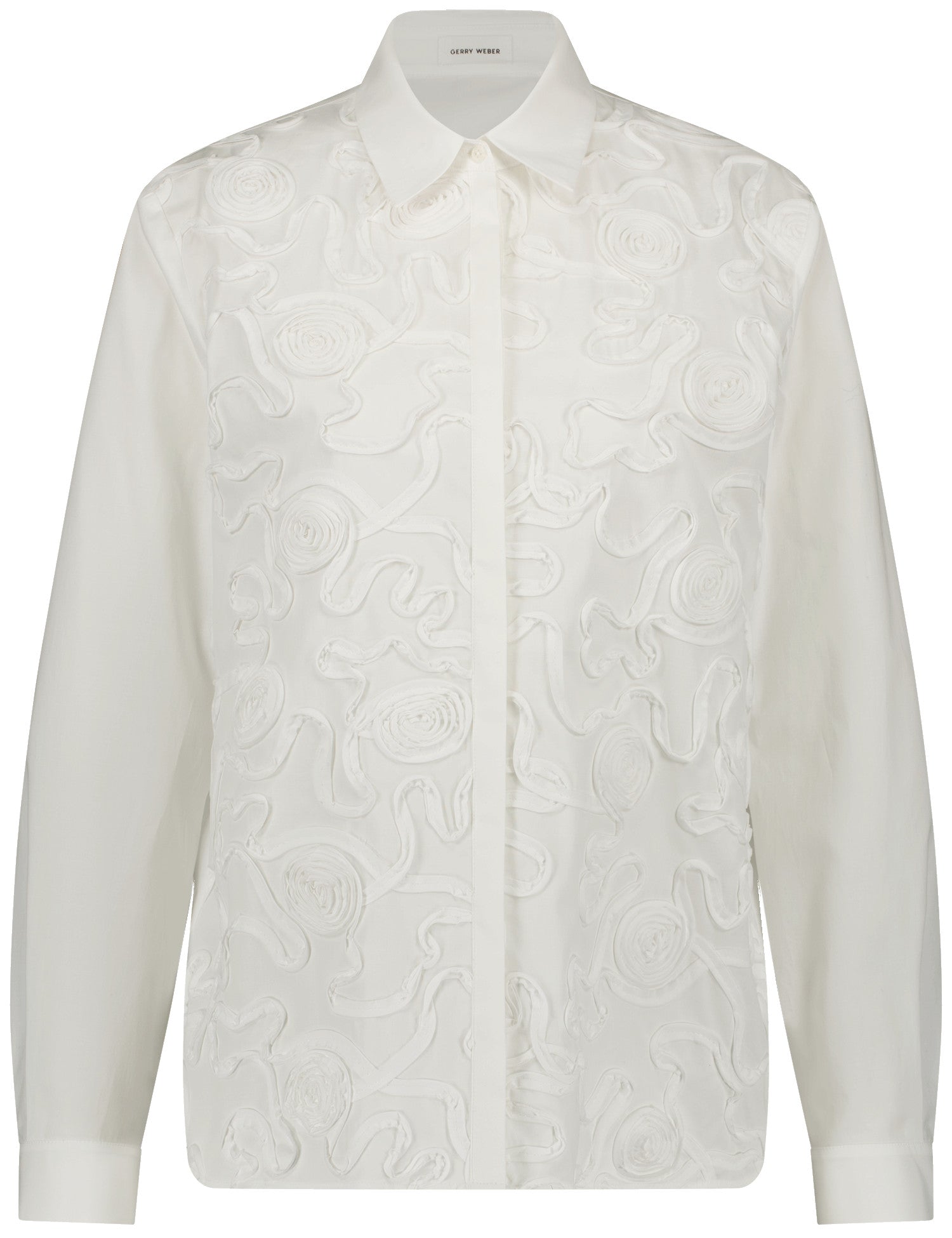 Gerry Weber_White/White_Blouse 1/1 Sleeve_160105-54083_99600_01