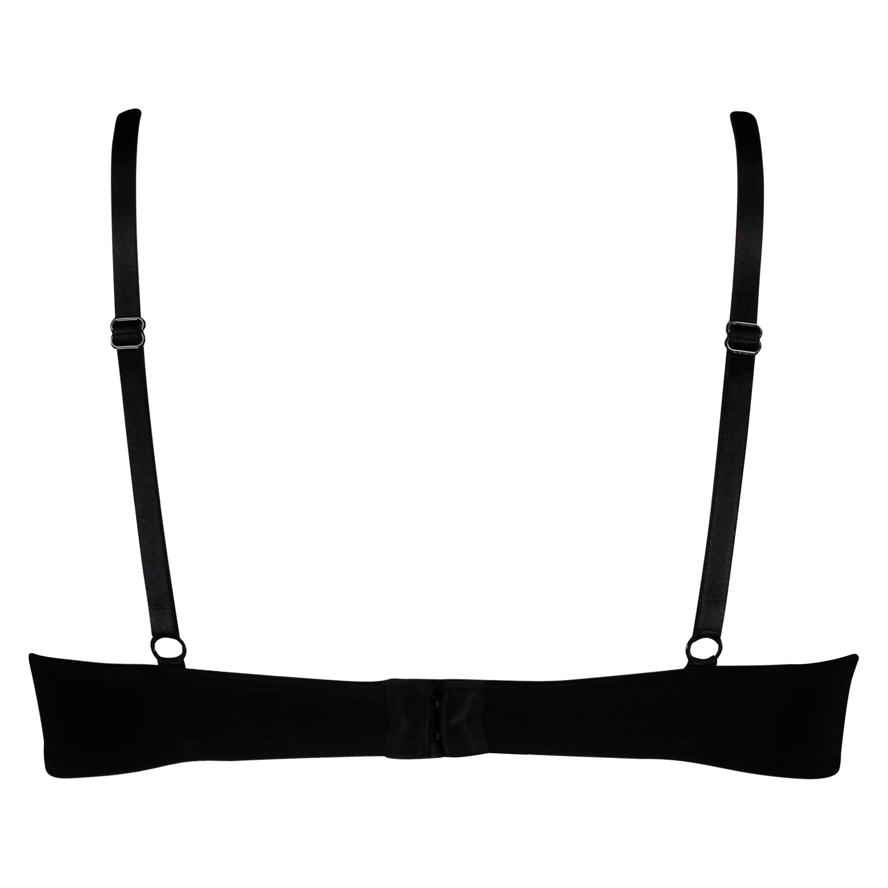 P&M Plunge Push Up Bra In Different Cup Sizes_166941_Black_02