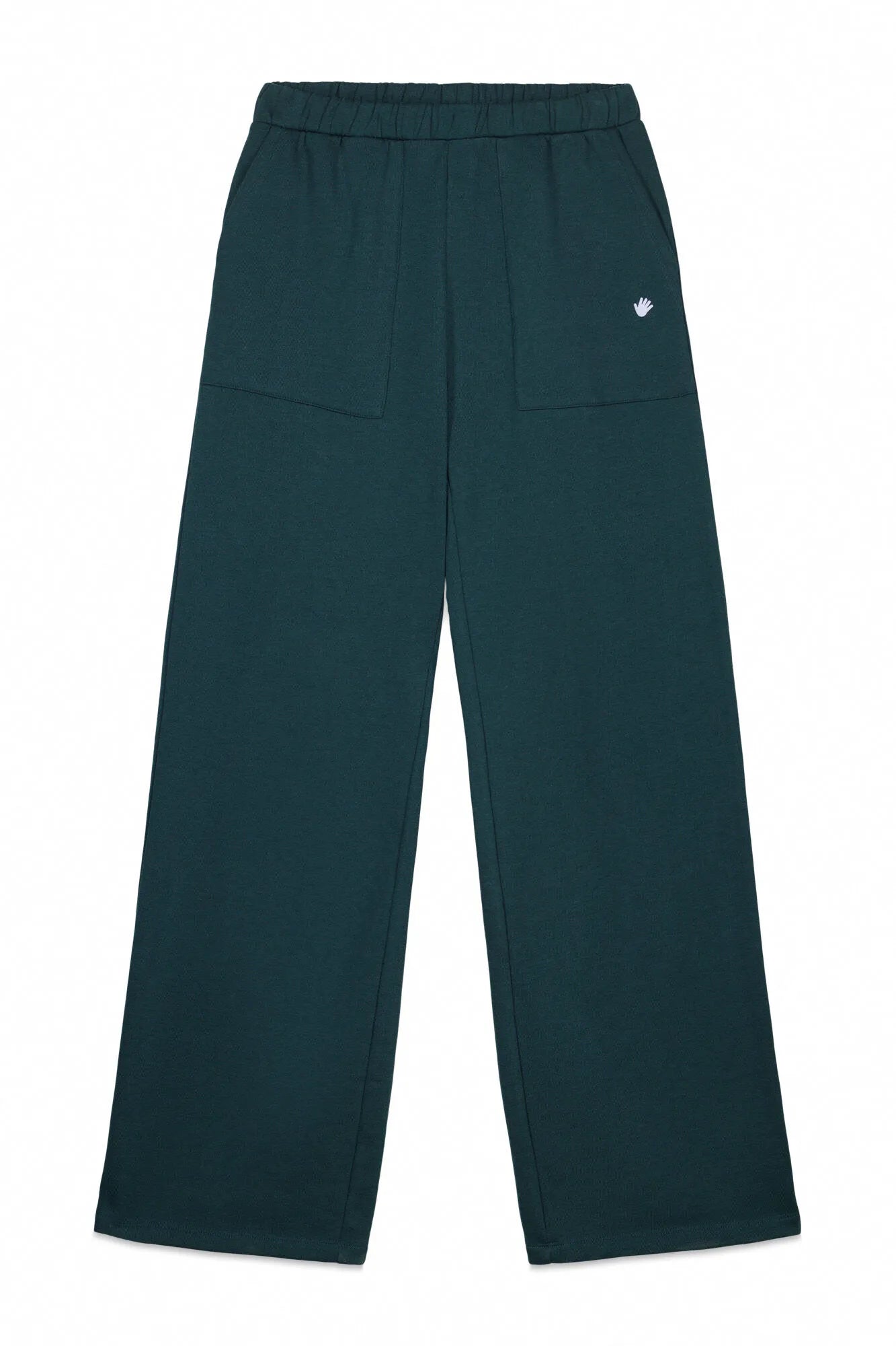 Women Secret_Bottle_Green Cotton Plush Flare Trouser_1672053_20_06