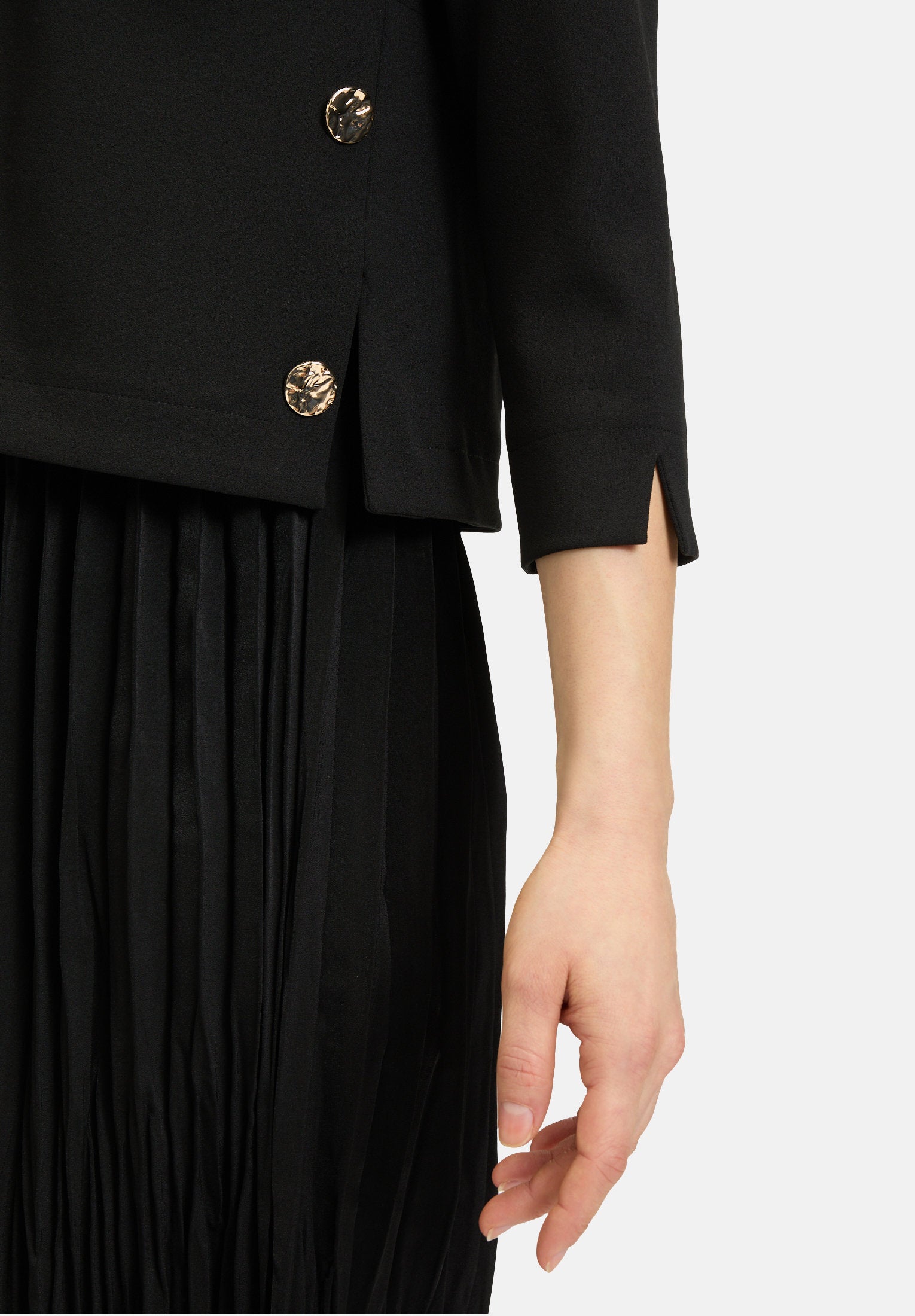 Betty Barclay_Jersey Dress with Pleats_1677-2420_9045_06