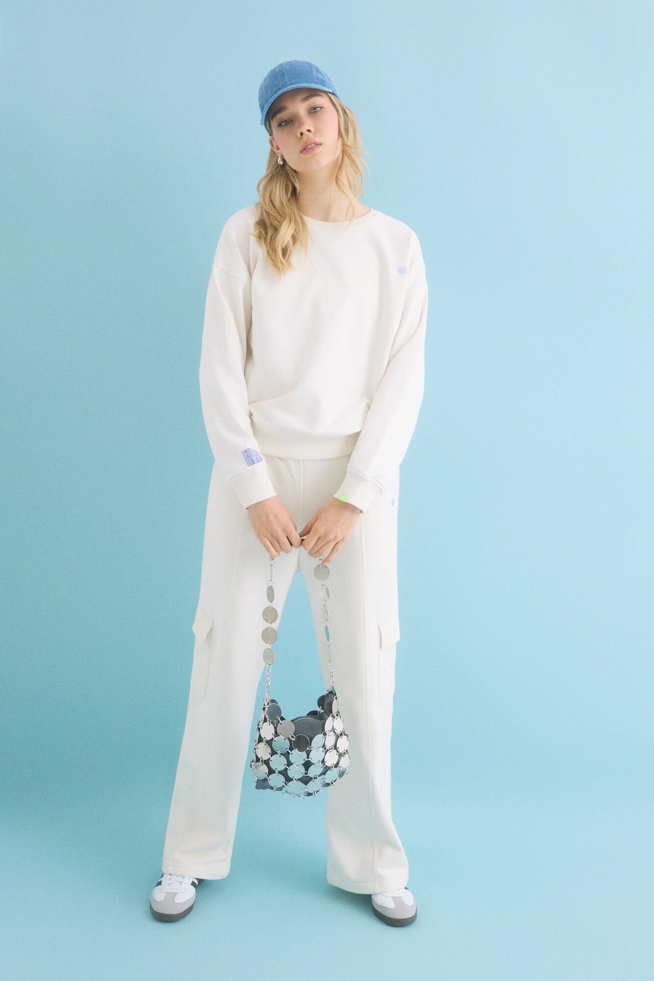 Women Secret_Ivory Terry Flared Trousers_1679333_96_01