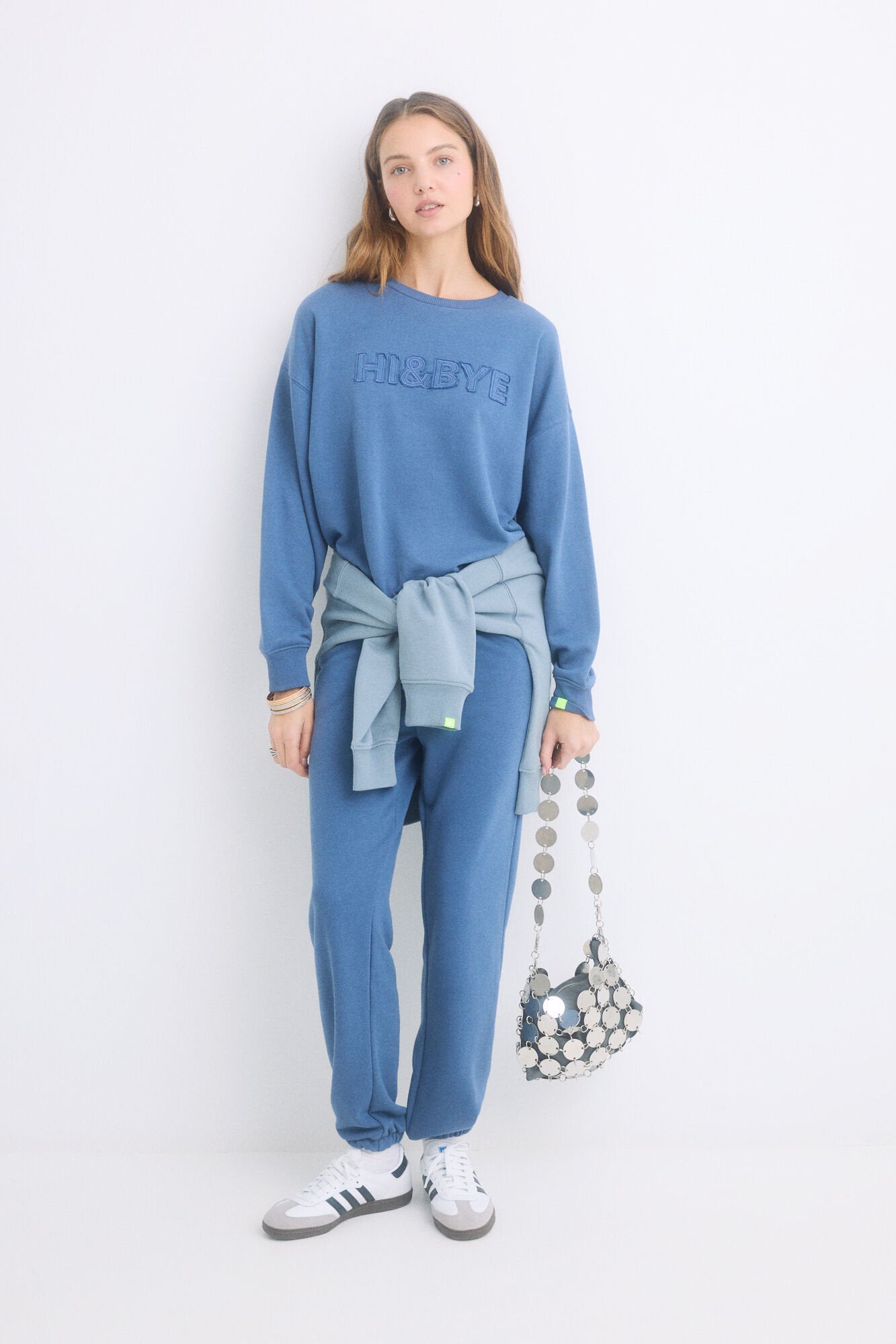 Women Secret_Blue Cotton Fleece Sweatshirt_1699118_17_03