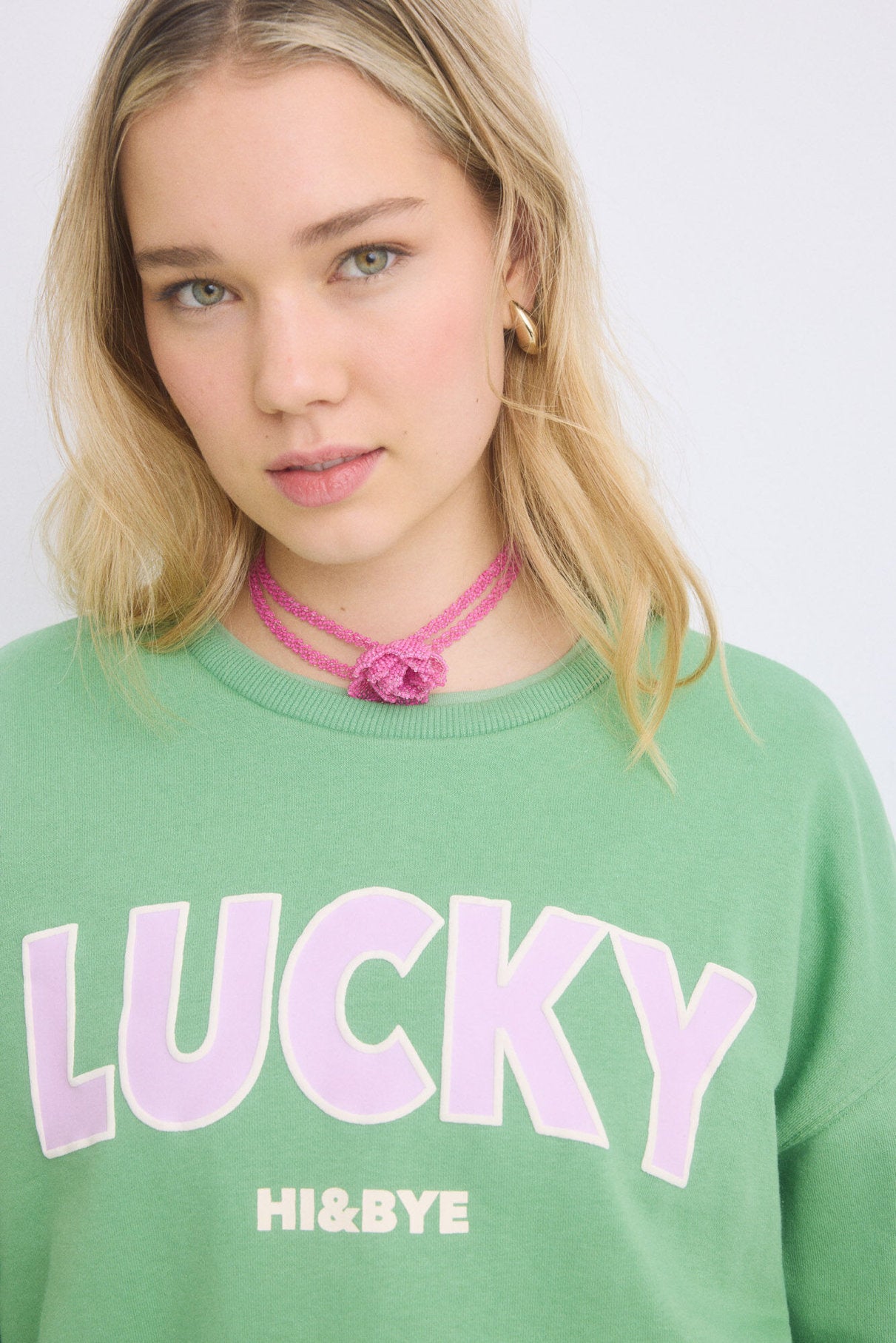 Women Secret_Green Cotton Fleece Sweatshirt_1699119_21_02