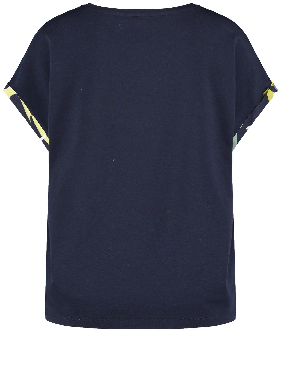 Gerry Weber_Navy/Atumn Leaf/Blue Aop_T-Shirt 1/2 Sleeve_170008-56027_8102_02