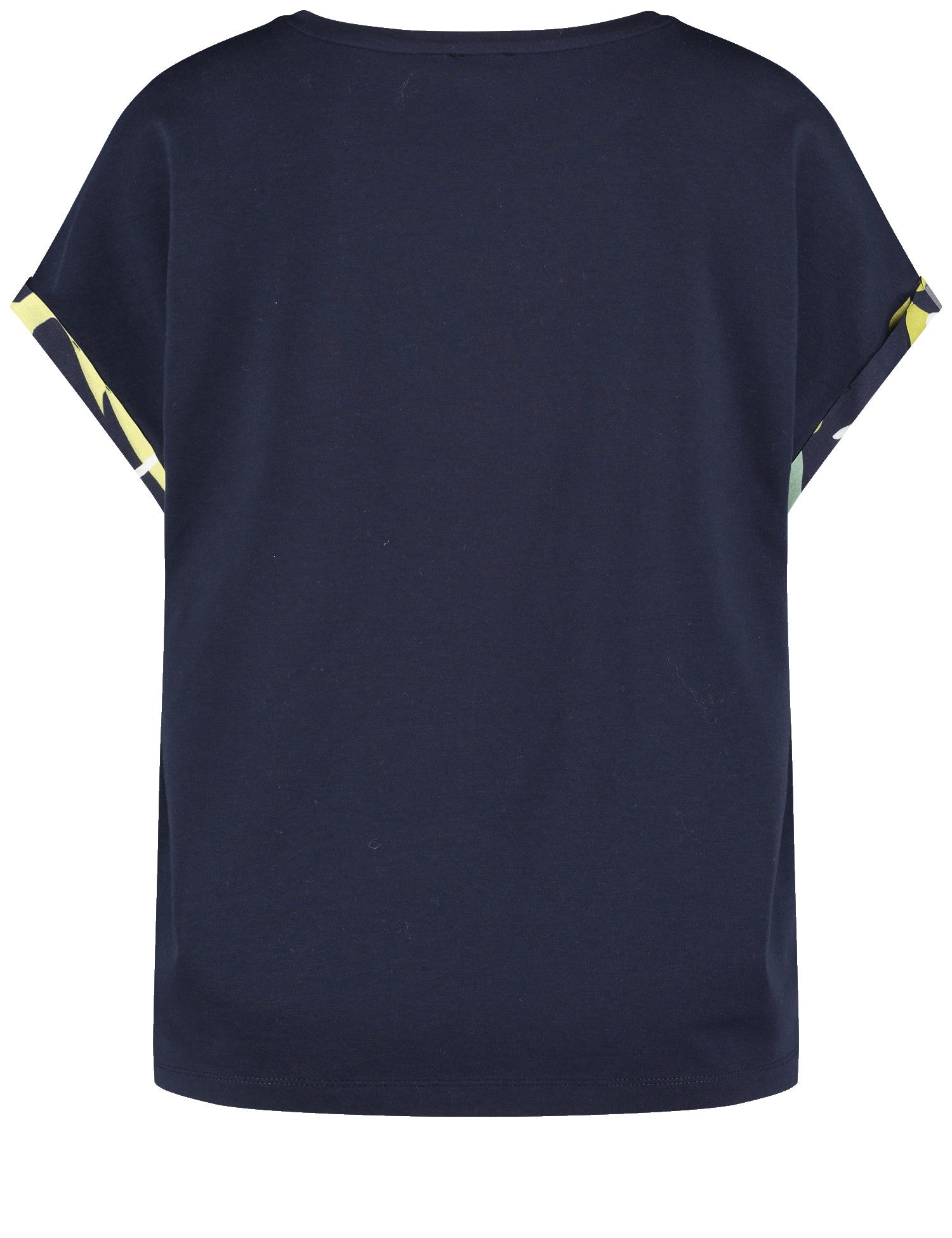 Gerry Weber_Navy/Atumn Leaf/Blue Aop_T-Shirt 1/2 Sleeve_170008-56027_8102_02