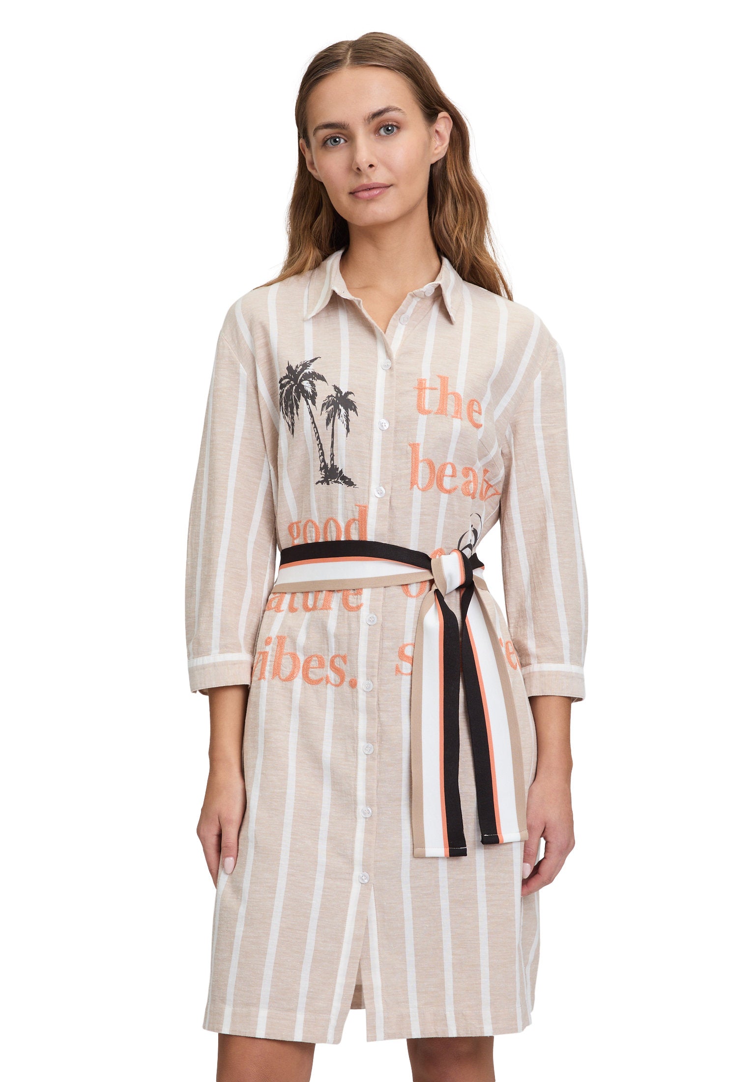 Betty Barclay_Dress Short 3/4 Sleeve_1727-1266_7817_01