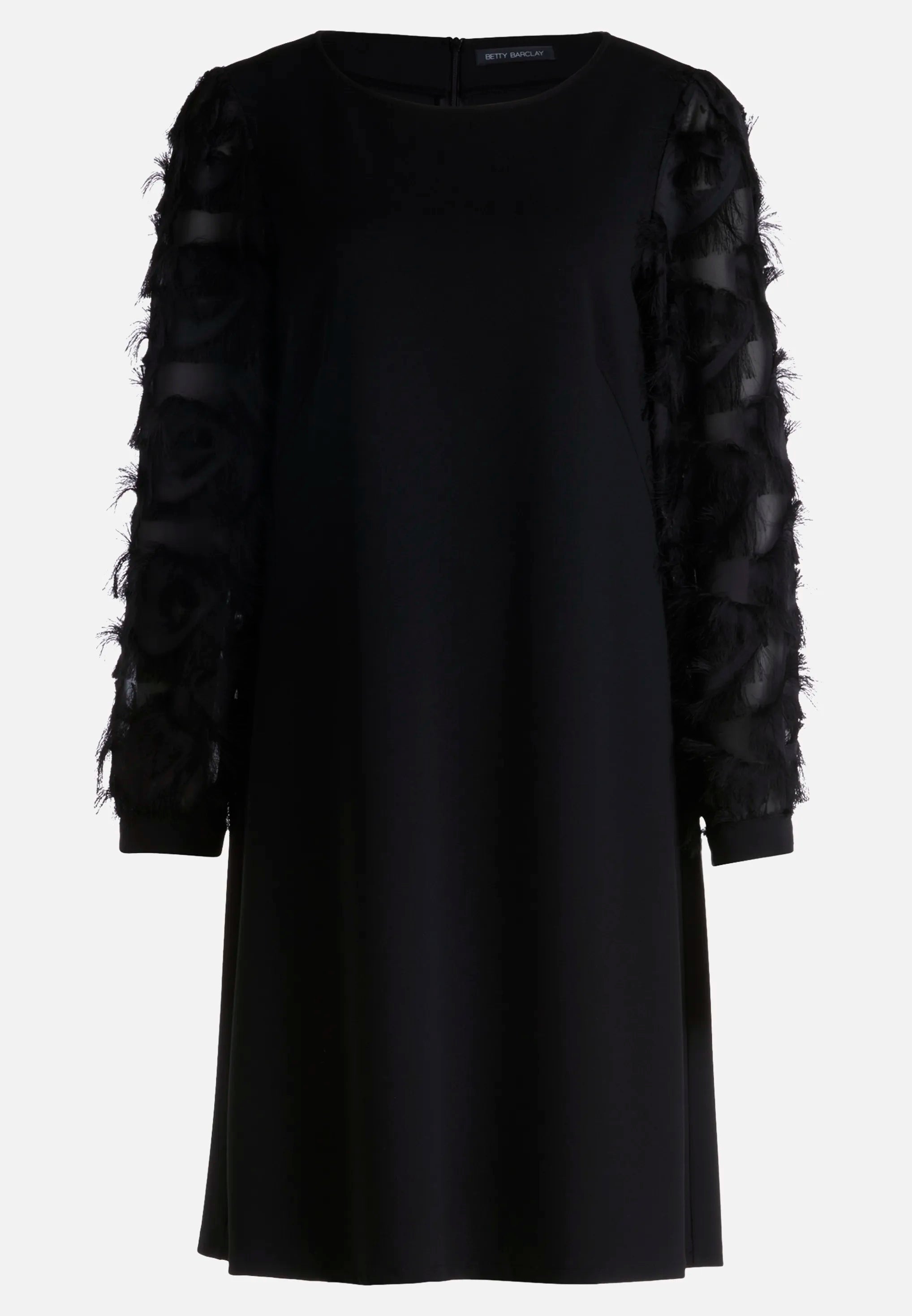 Betty Barclay_Black_Long-Sleeved Sheath Dress_1785-2420_9045_05