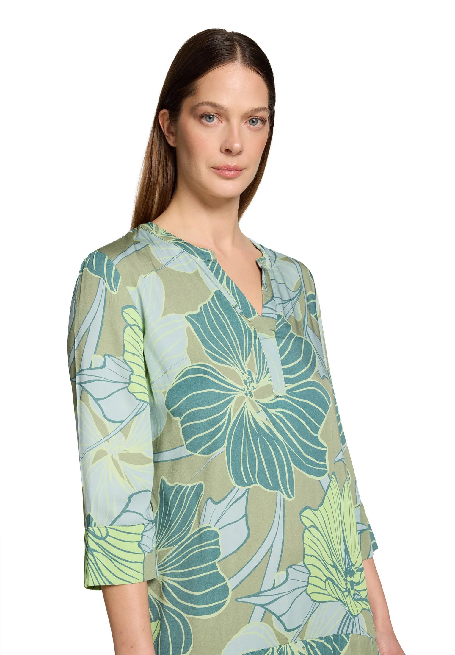 Betty Barclay Mint/Green Women Dress Short 3/4 Sleeve SKU: 1826-1773_5806 Image 05