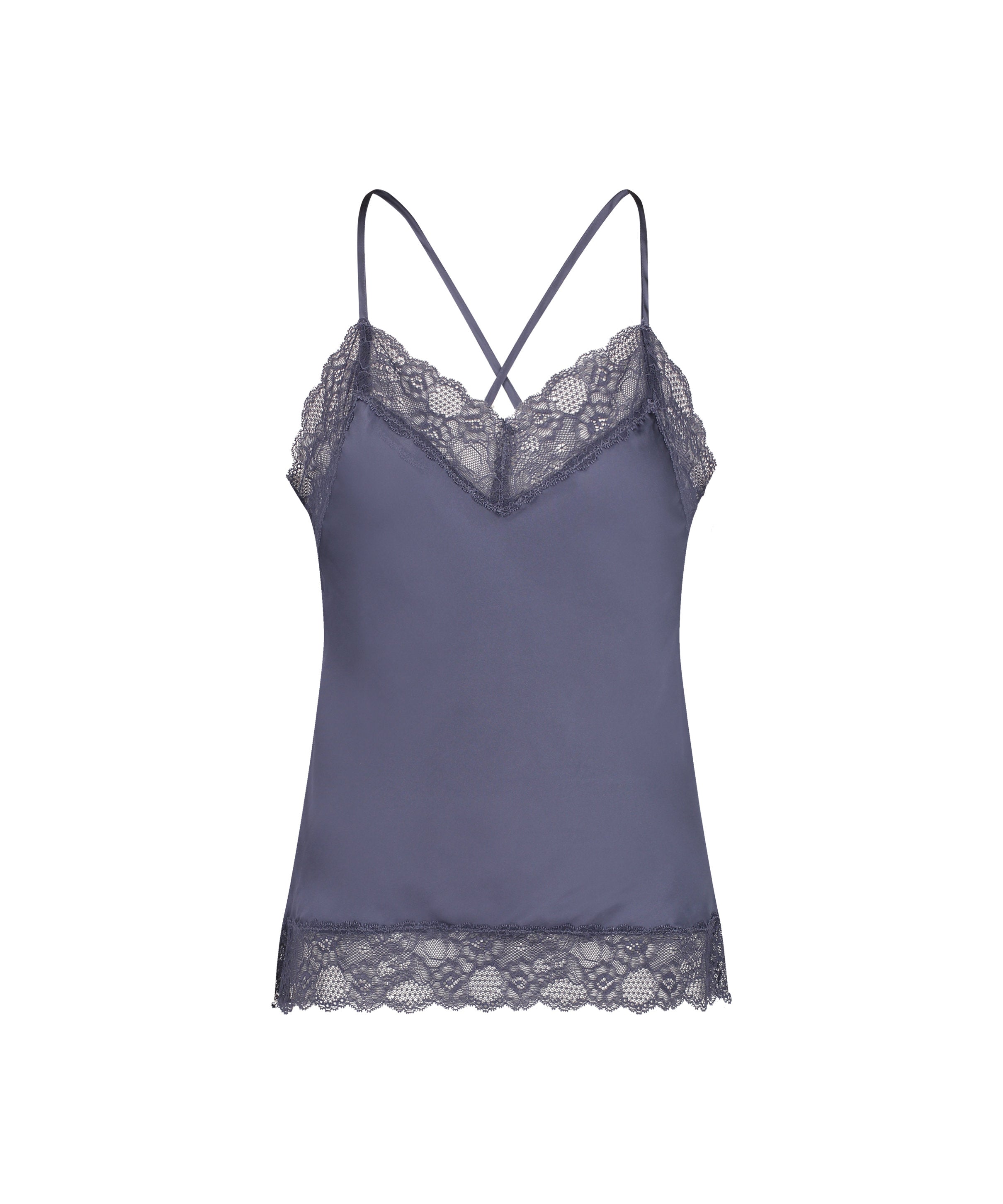 Meili Satin Camisole Top_194799_Nightshadow Blue_05