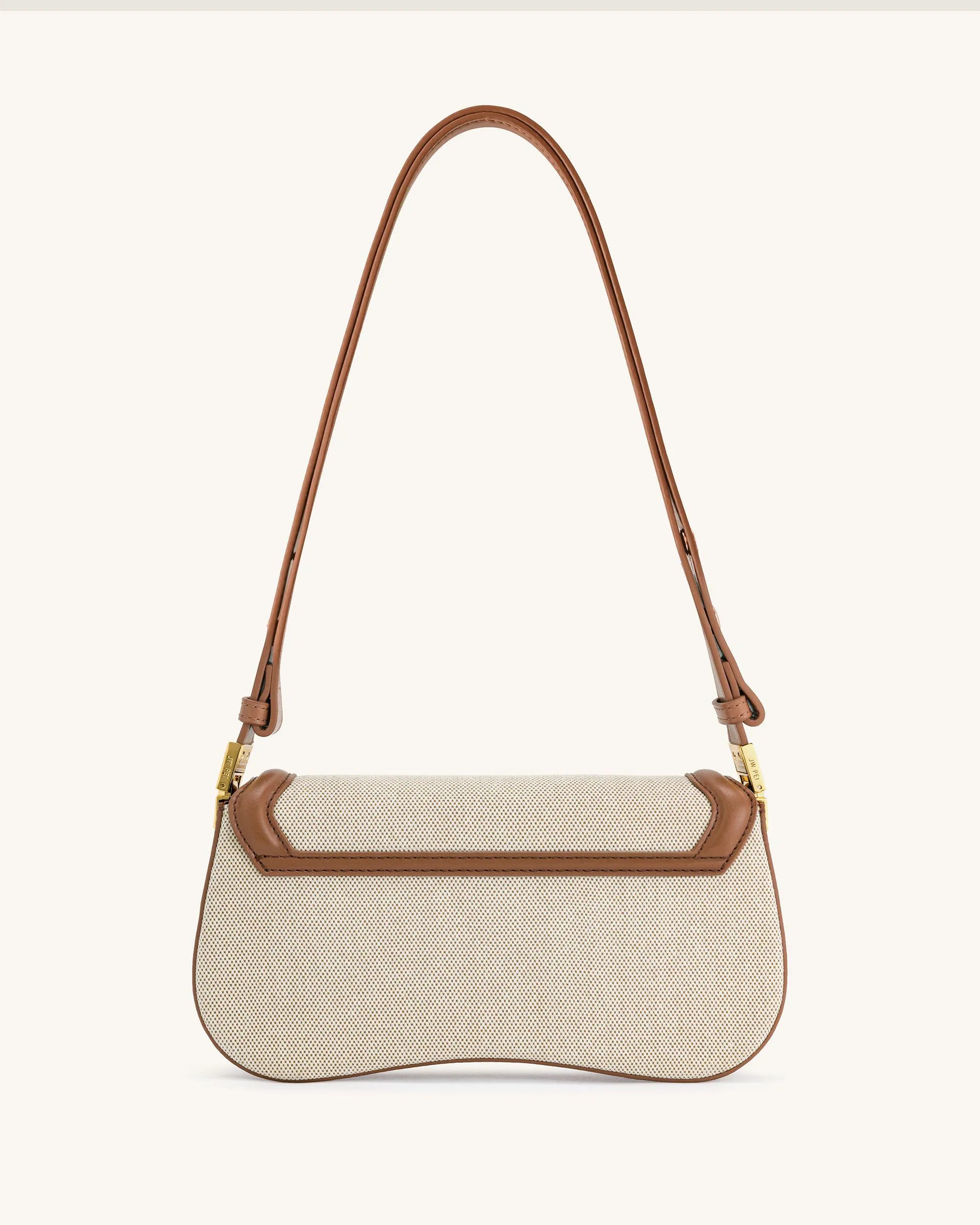 JW PEI_Brown Canvas_Joy Shoulder Bags_1C56-311_Brown Canvas_02