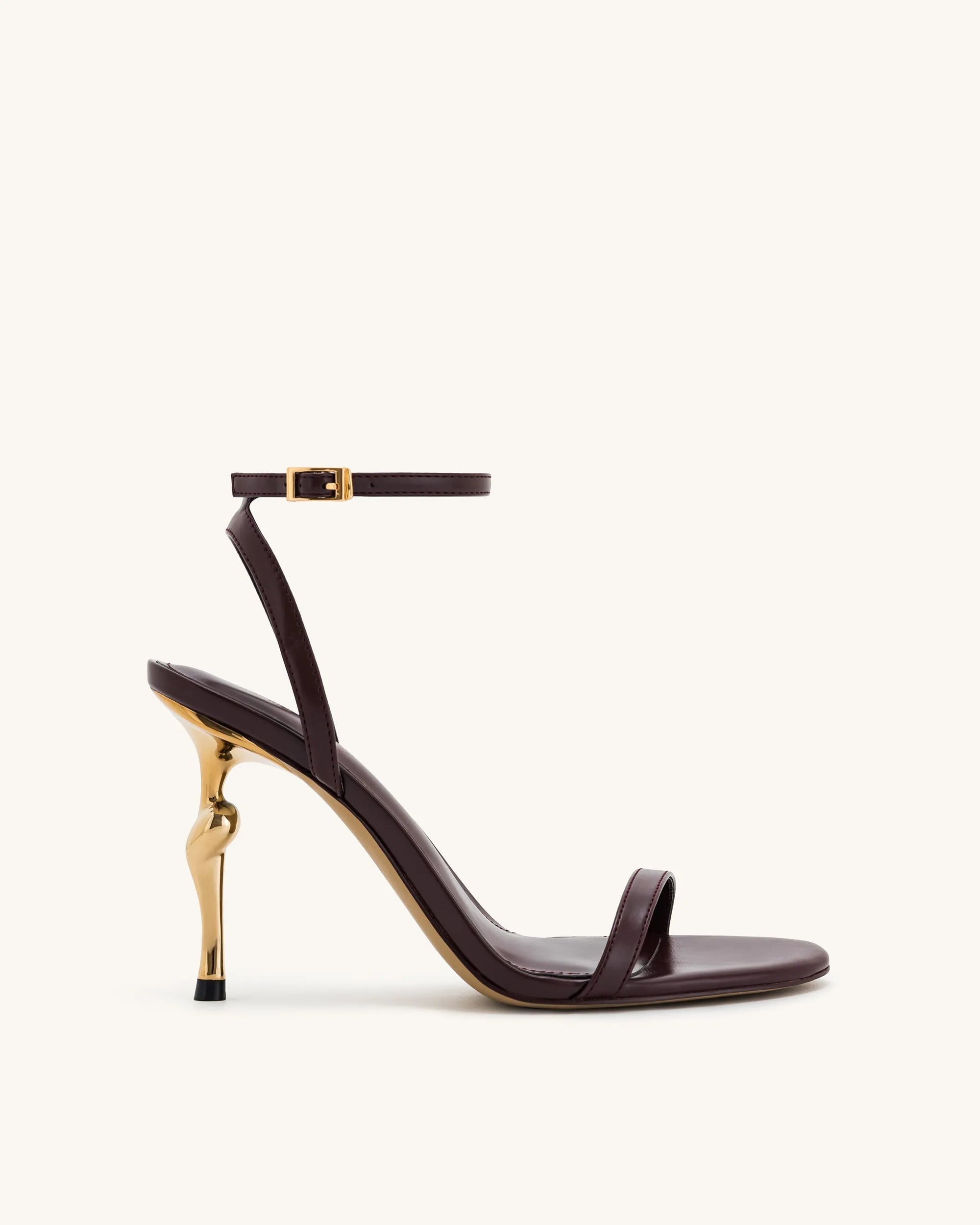 JW PEI_Claret Red_Alivia Gold Metal Heel Sandals_1SDS27-3_Claret Red_01