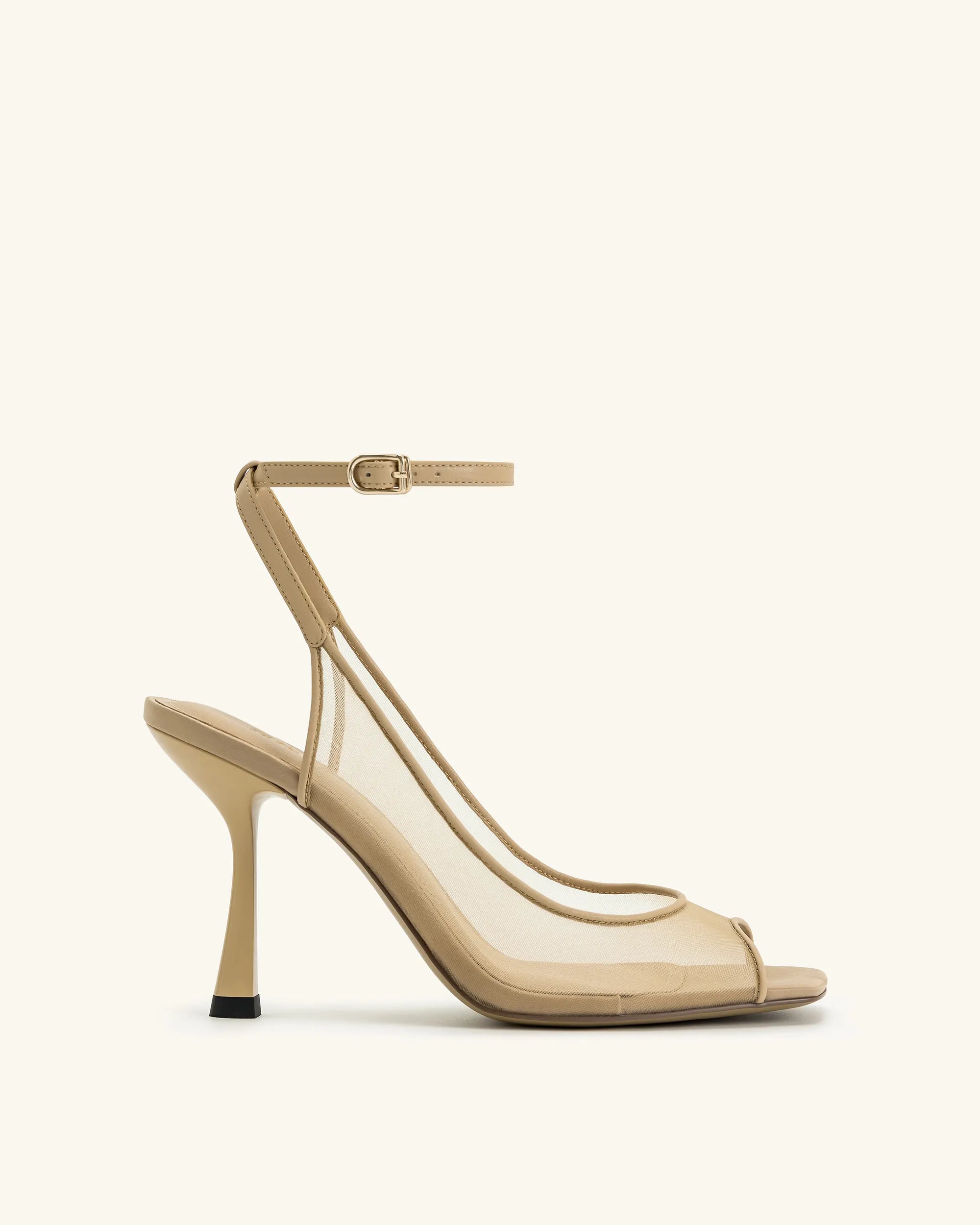 JW PEI_Khaki_Serenity Open Toe Mesh Slingback Sandals_1SDS50-3_Khaki_02
