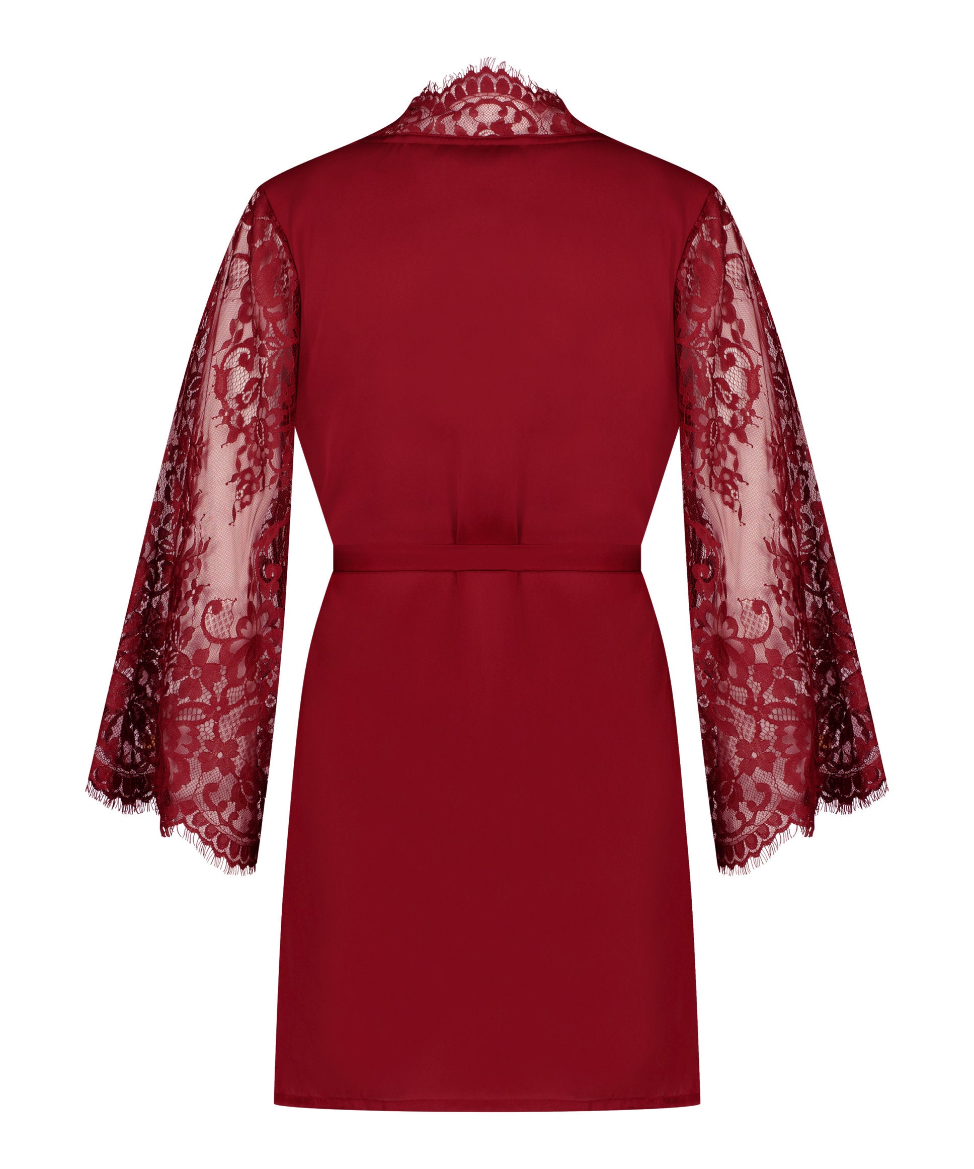 Kimono Satin All Over Lace Slv_200414_Cabernet_02