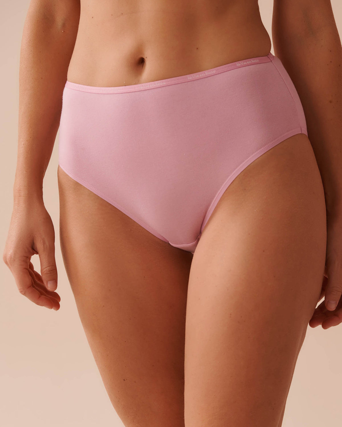 Cotton High Waist Bikini Panty_20100504_50047_01