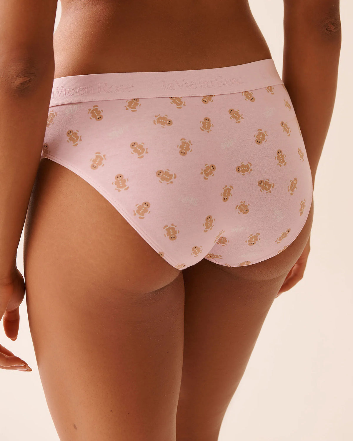 La Vie en Rose_Cherry Blossom Oh Snap_Cotton and Logo Elastic Band Bikini Panty_20100689_P60425_02