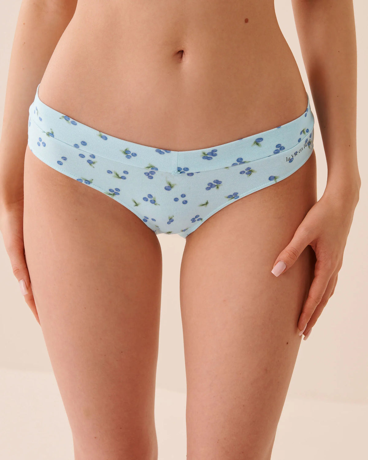 La Vie en Rose Stratosphere Blueberry Women Everyday Soft Cotton Bikini Panty SKU: 20100731_P40558 Image 01