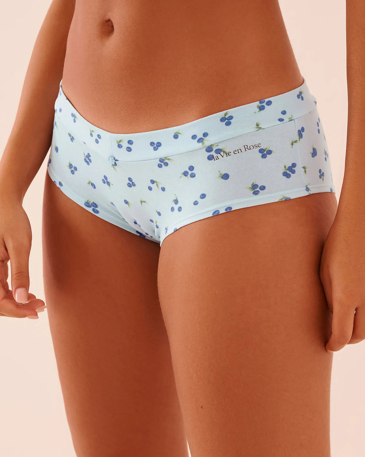 La Vie en Rose Stratosphere Blueberry Women Everyday Soft Cotton Hiphugger Panty SKU: 20100732_P40558 Image 01