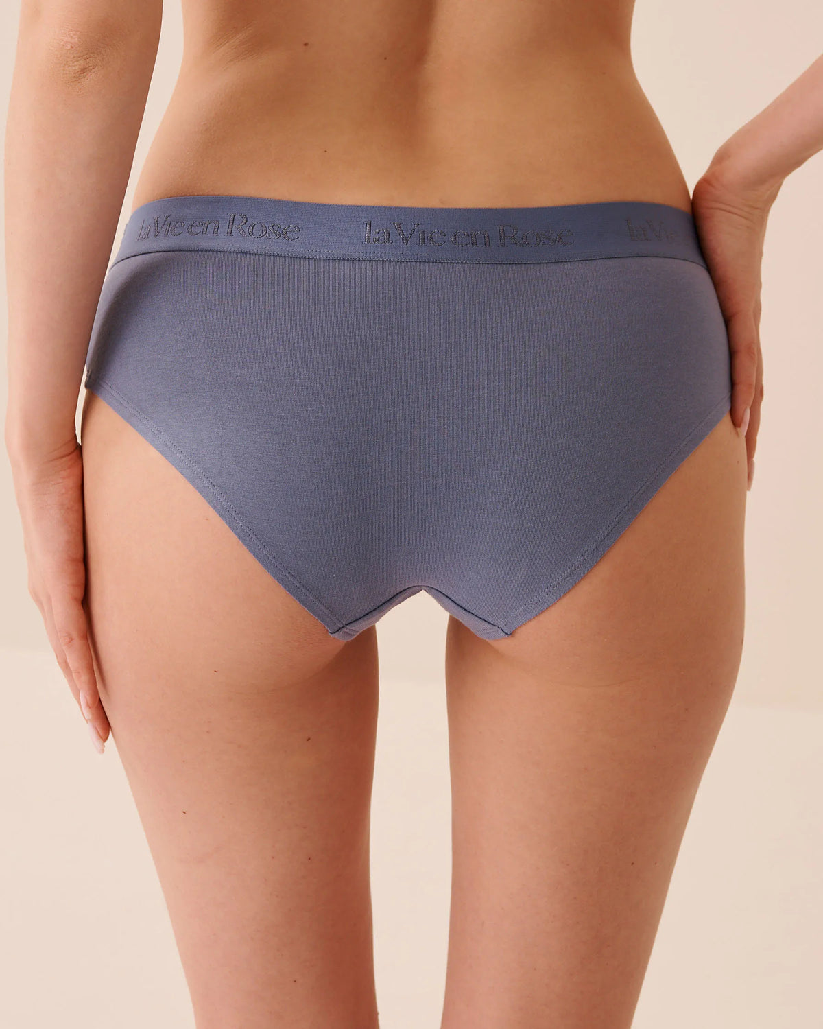 La Vie en Rose Wild Wind Women Cotton and Logo Elastic Band Hiphugger Panty SKU: 20100735_40276 Image 02