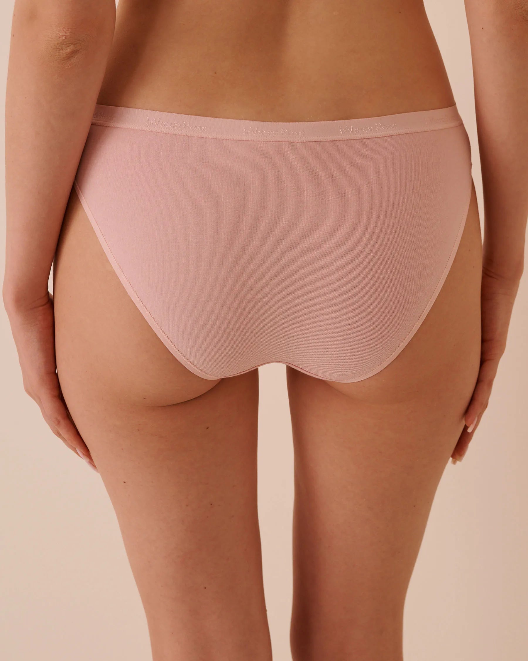 La Vie en Rose Peachskin Women Comfy Elastic Waistband Cotton Bikini Panty SKU: 20100738_60059 Image 02