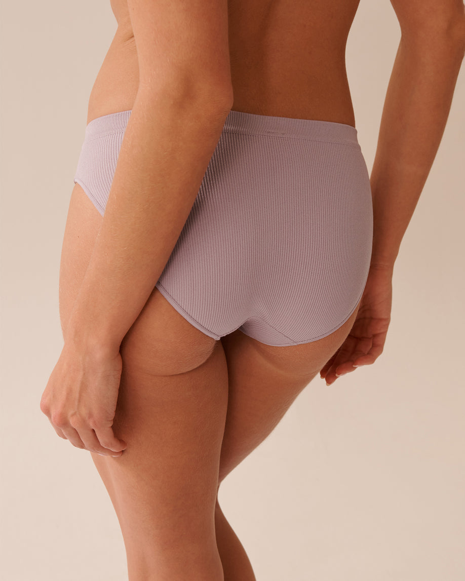 La Vie en Rose_Nirvana_Seamless Fabric Ribbed Bikini Panty_20200667_50005_02