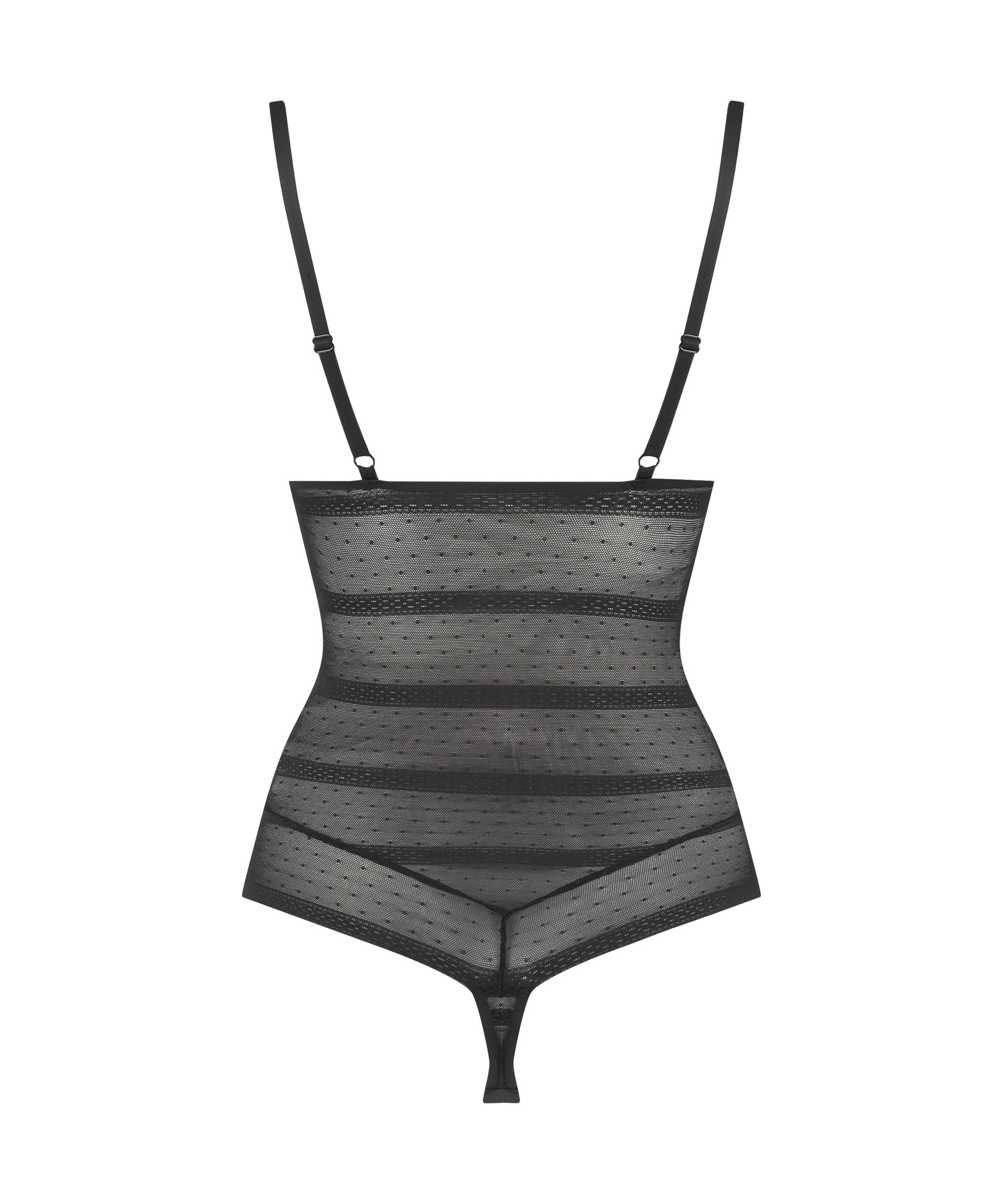 Wyob Mesh Bodysuit_202218_Caviar_02