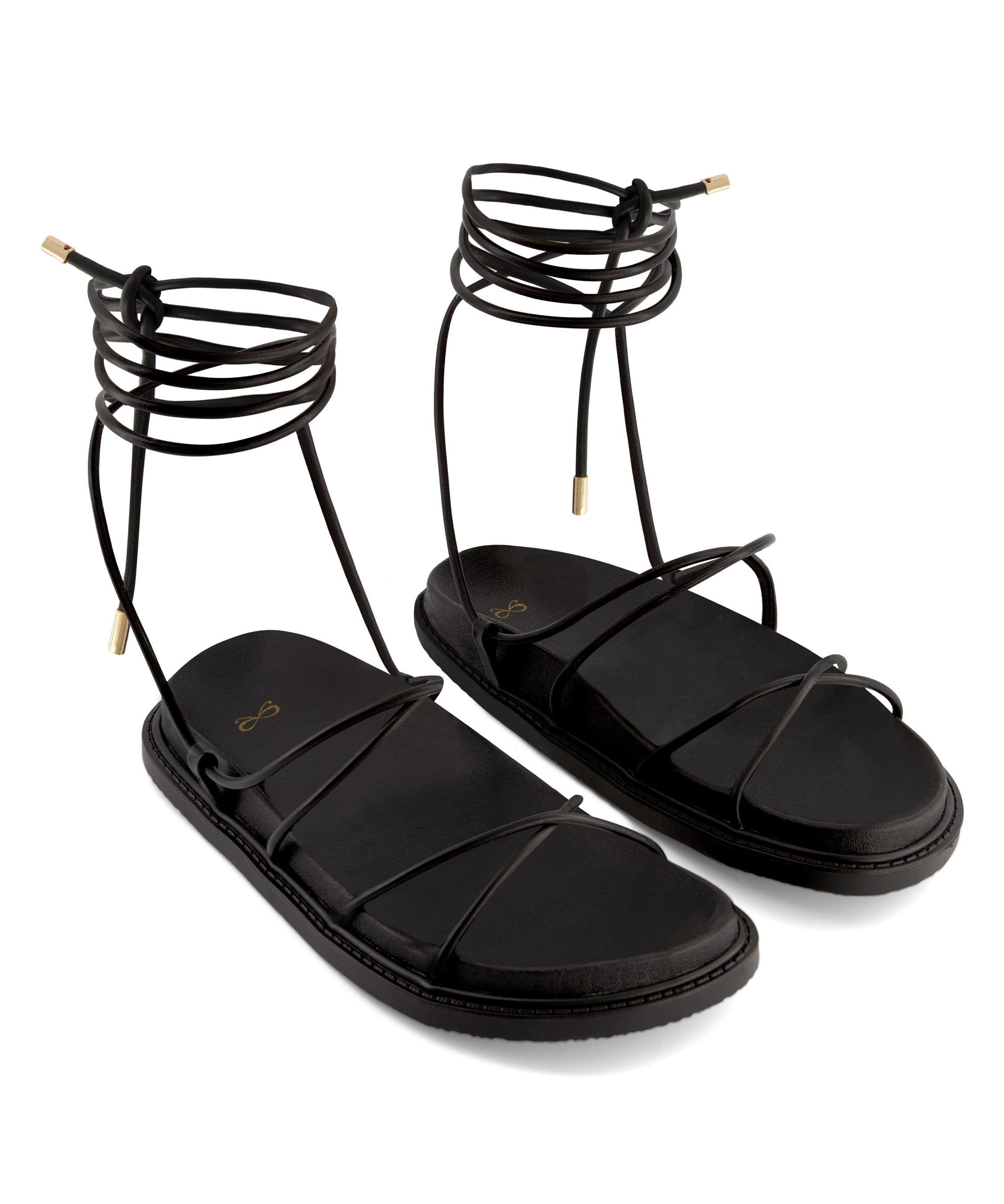 Ruby Pu Strappy Sandal_202400_Black_04