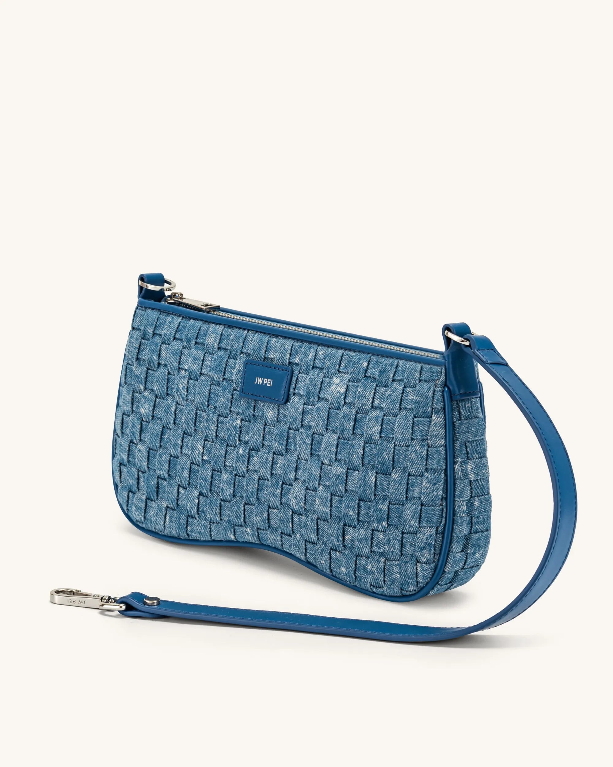 JW PEI_Blue Denim Weave_Eva Shoulder Handbag_20402-21_Blue Denim Weave_03