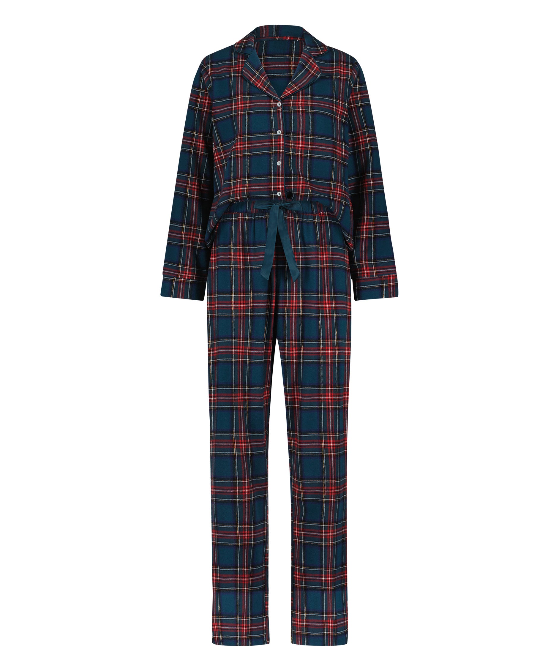 Pajama Flannel Twill Check_204184_Reflecting Pond_05