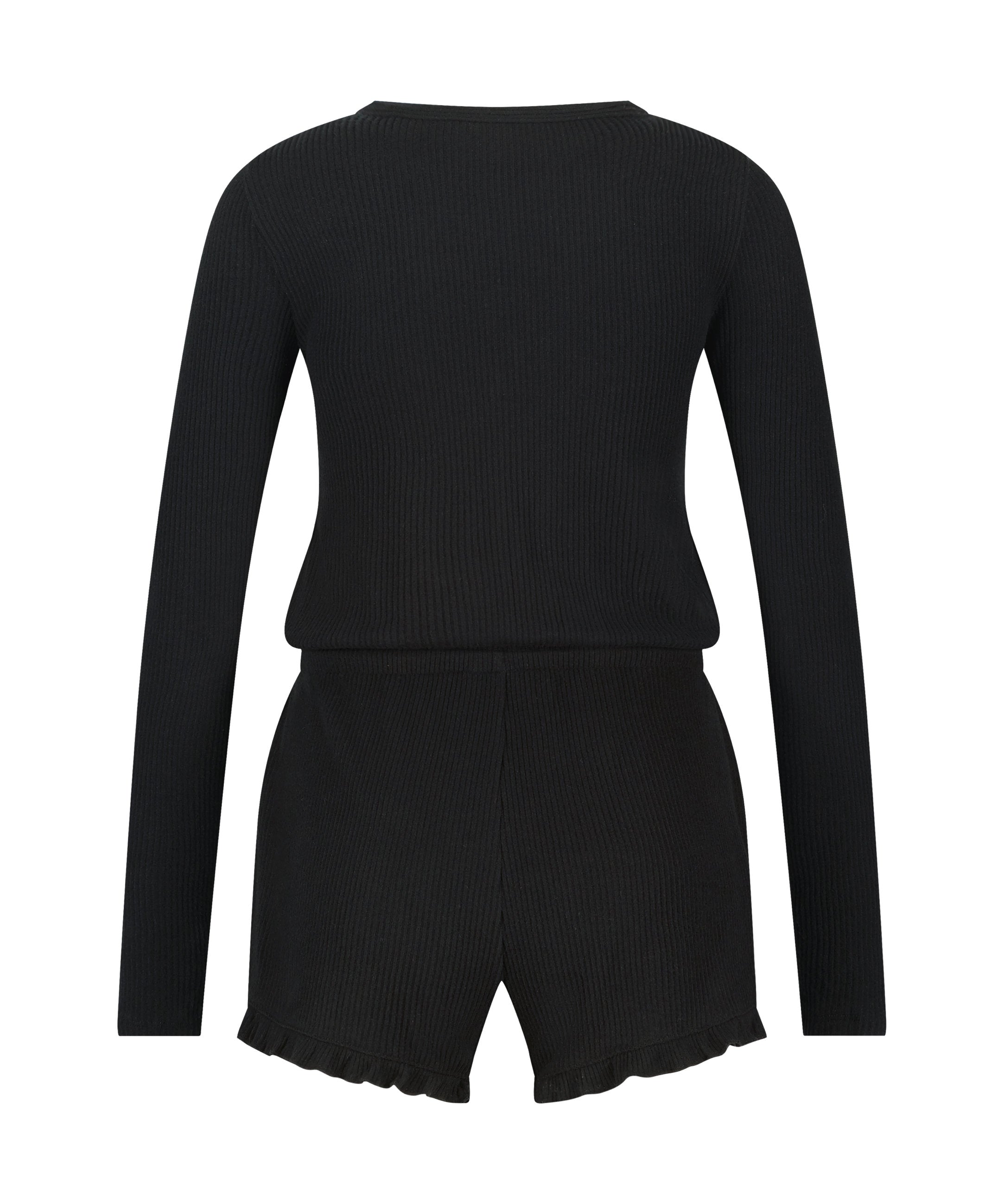 Onesie Short Brushed Rib_204194_Black_05