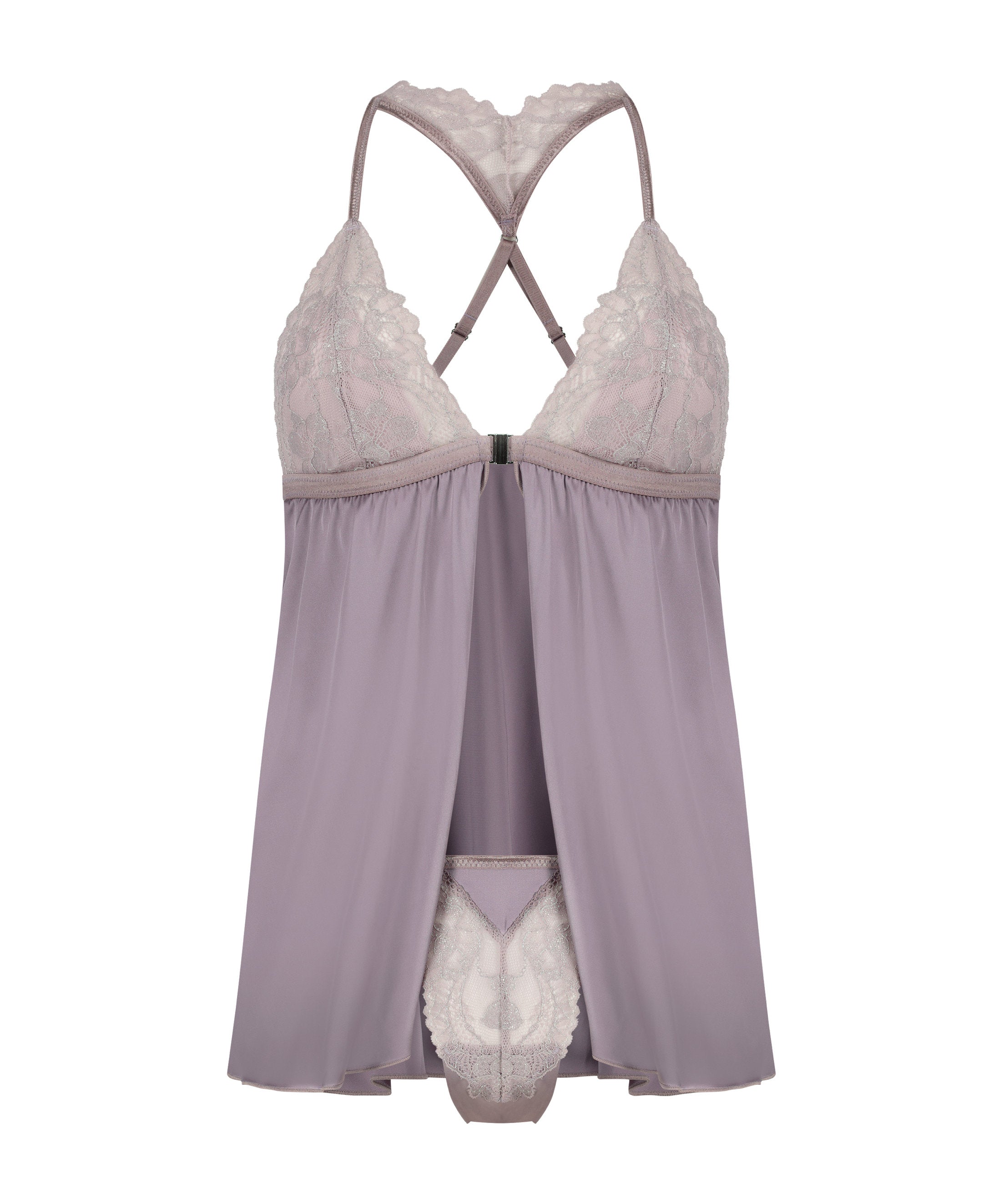 Satin Lace Meghan Babydoll_204252_Elderberry_01