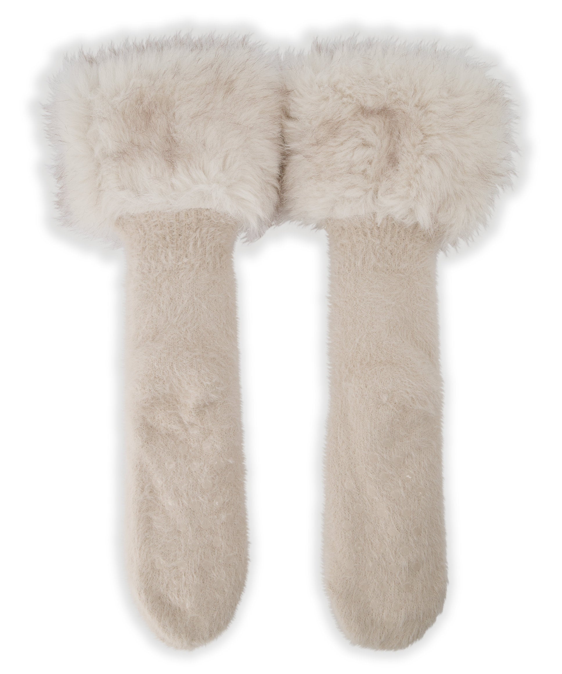Fake Fur Top Sock Boot_204288_Pristine_03