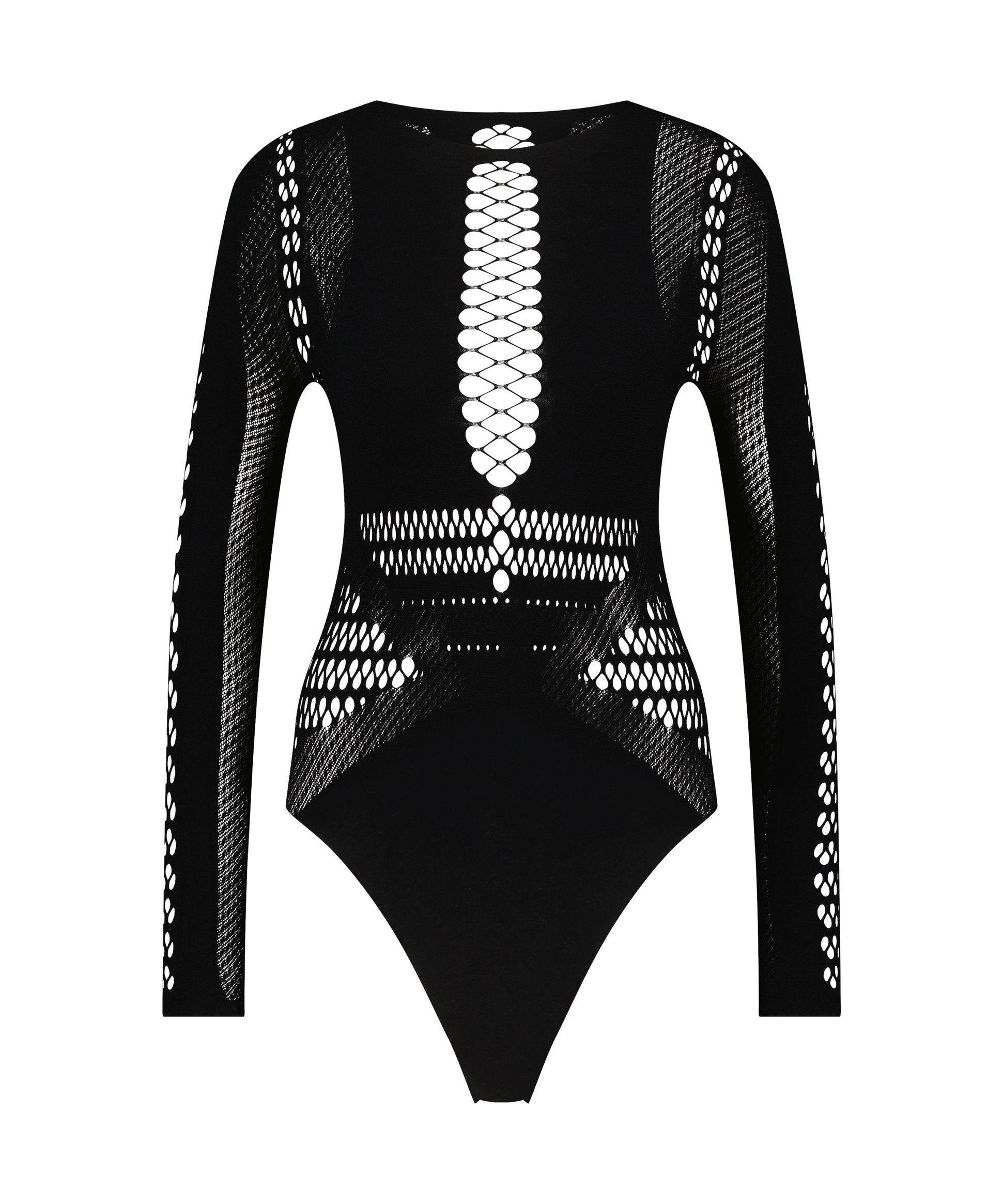 Bodysuit Lacing_204358_Caviar_01