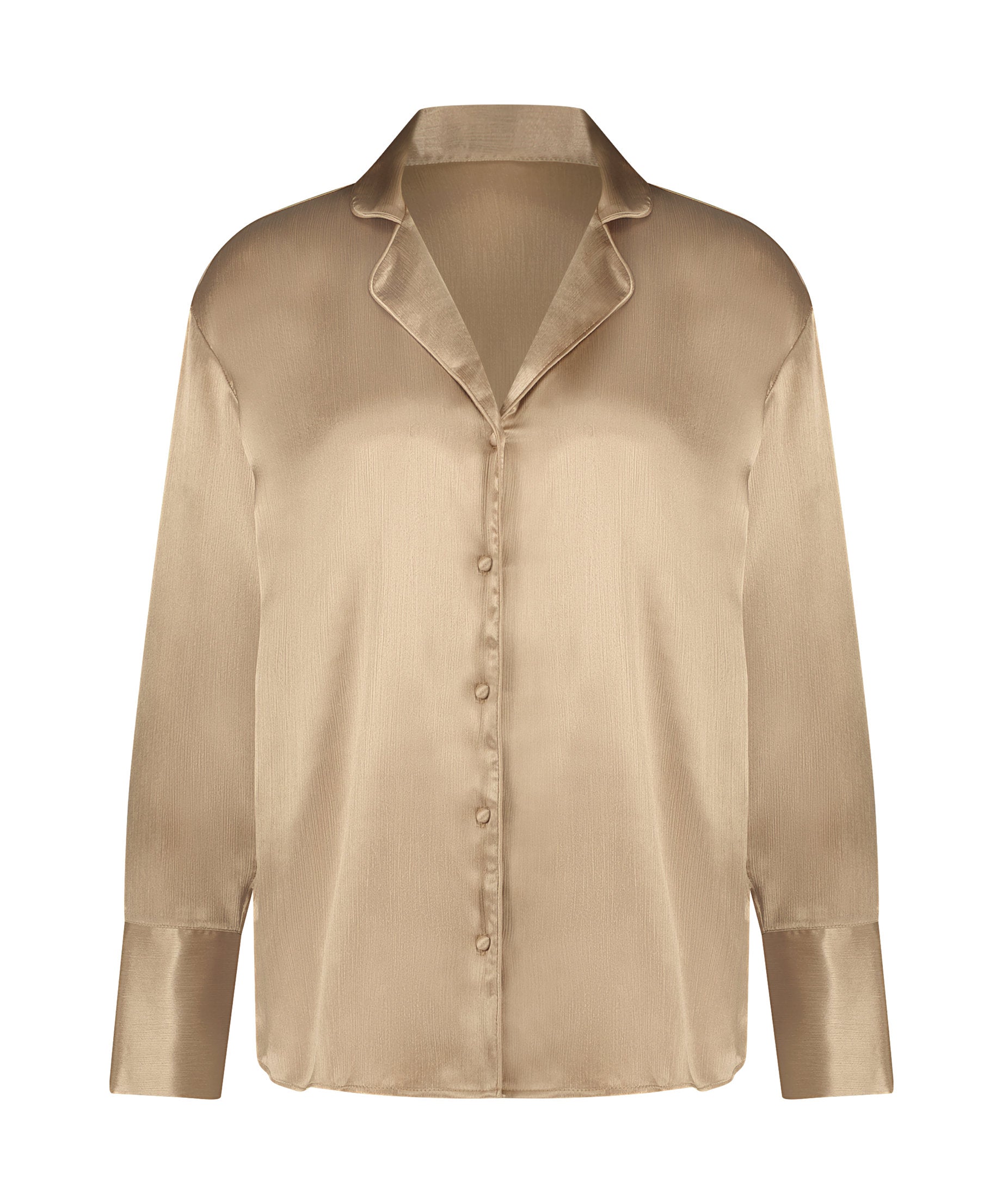 Shirt Long Sleeve Satin Gold_205196_Light Gold_05