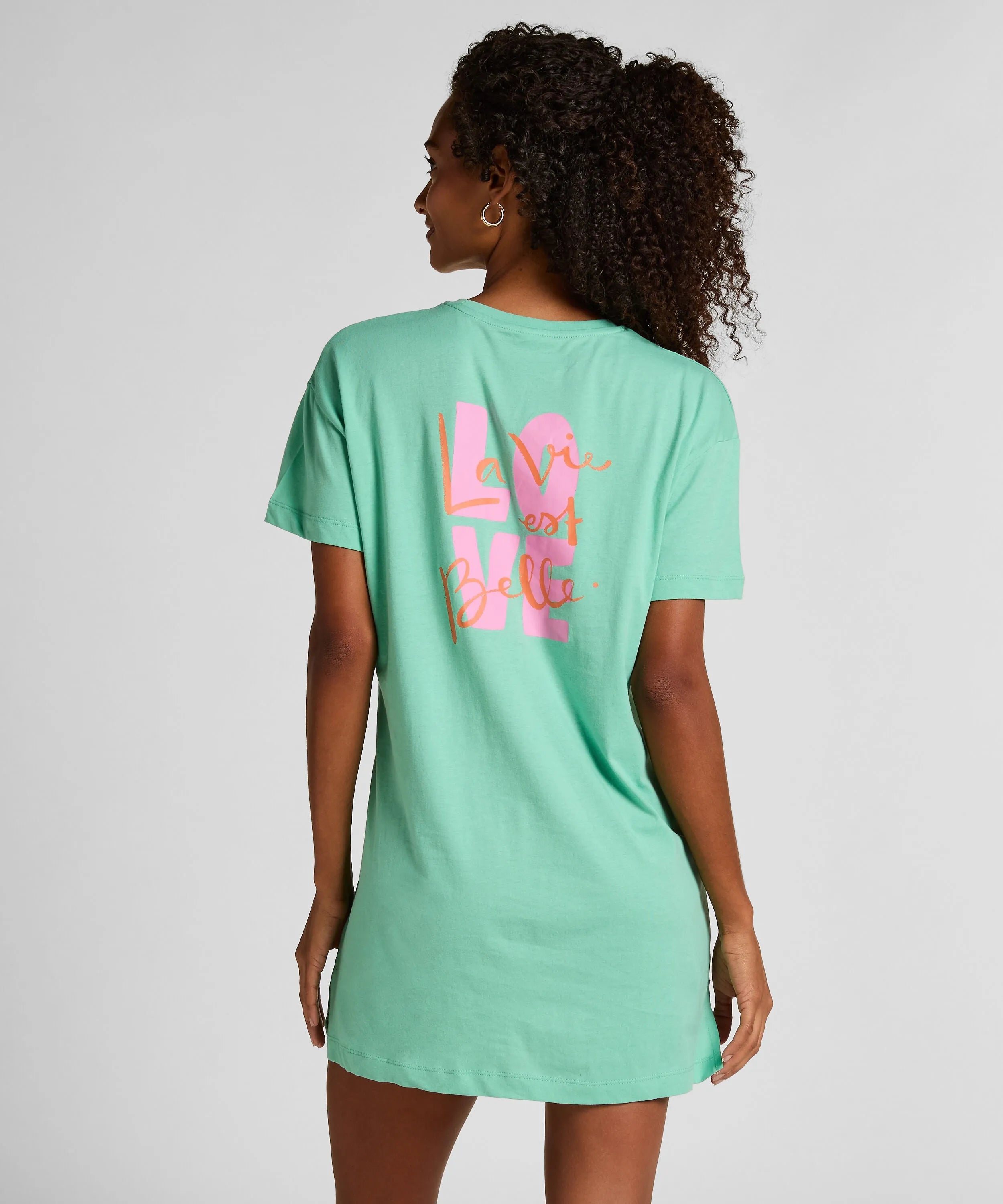 Round Neck Nightshirt
