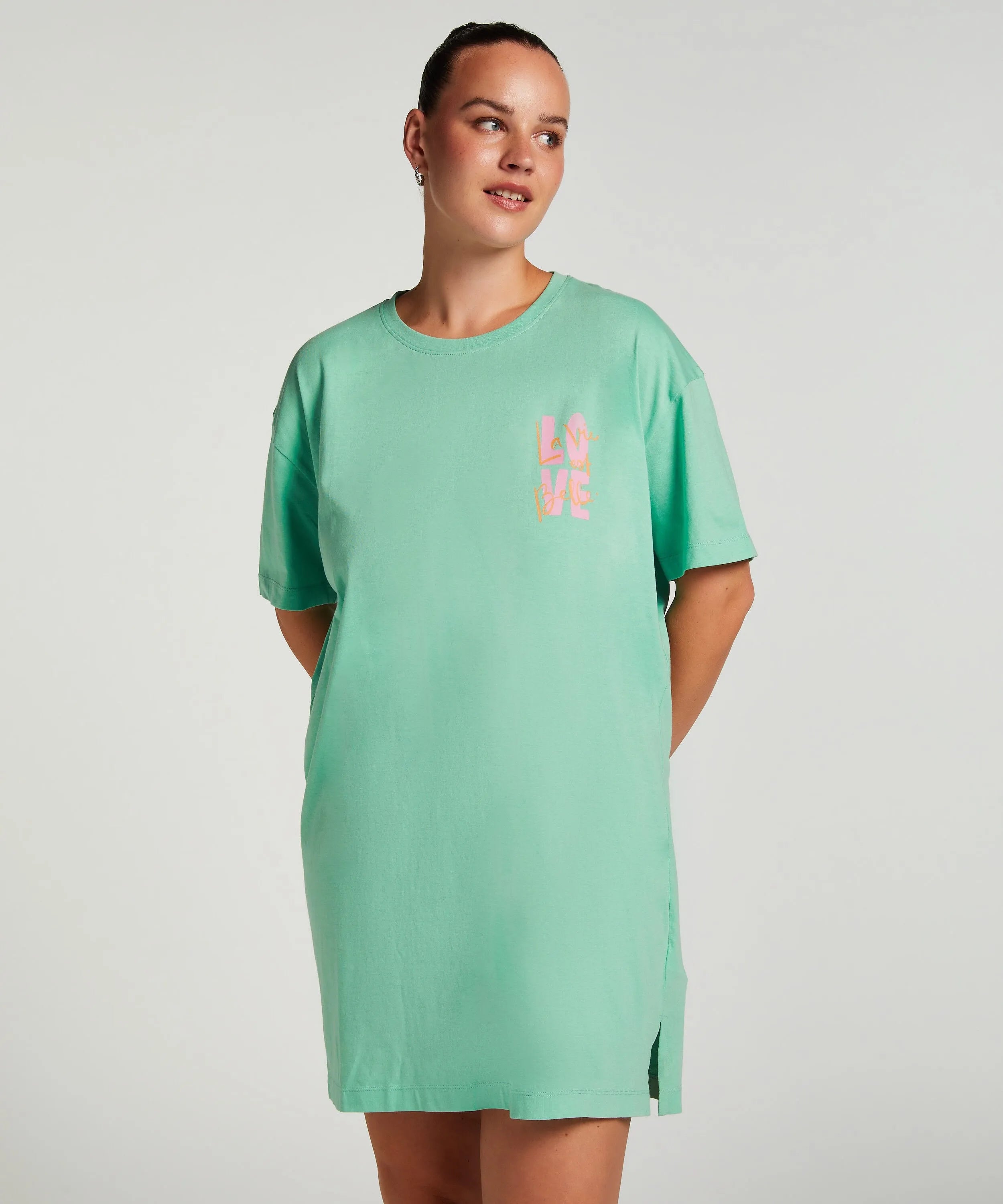 Round Neck Nightshirt
