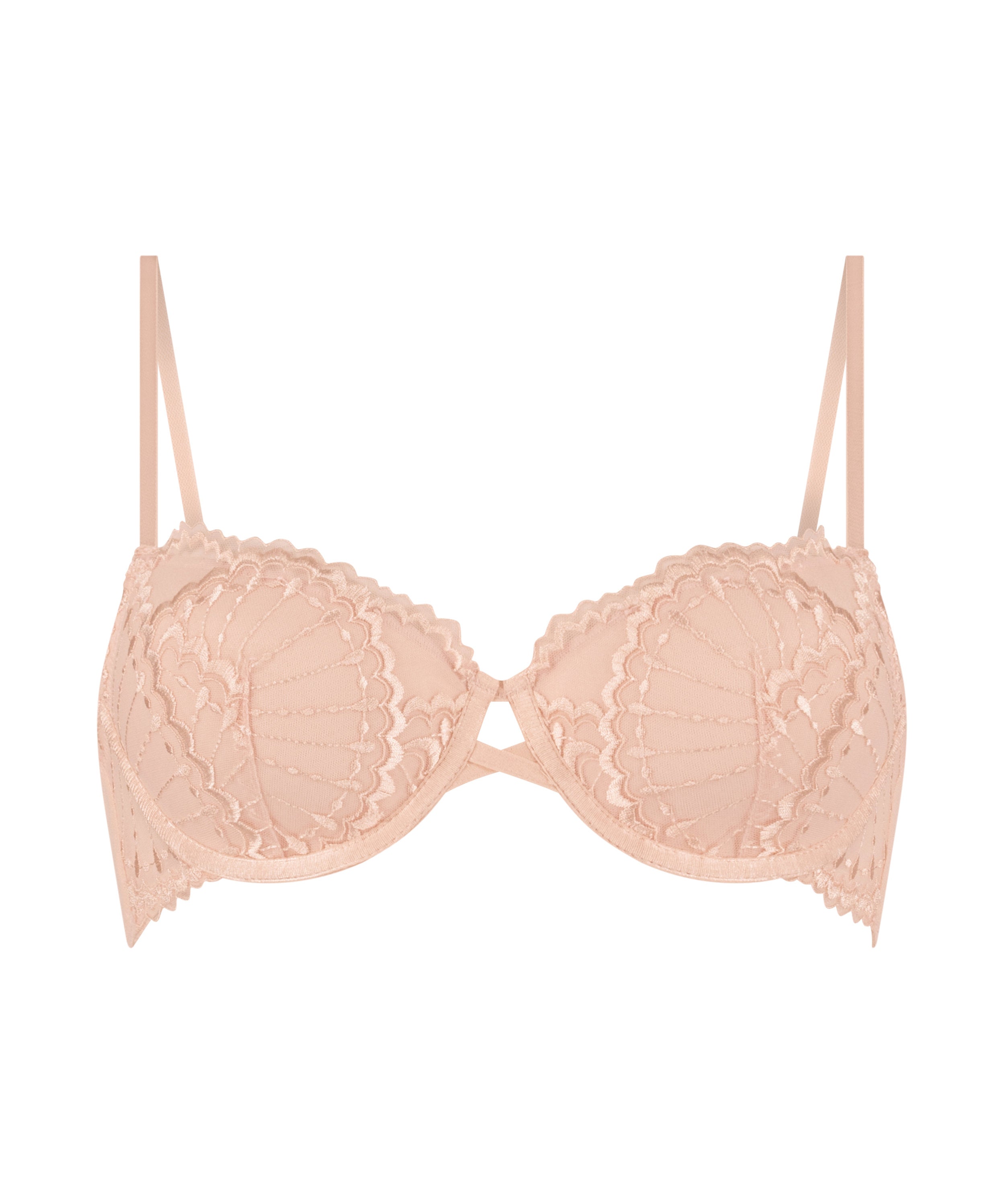 Jade Padded Underwired Longline Bra in Different Cup Sizes_206255_Pearl Blush_01