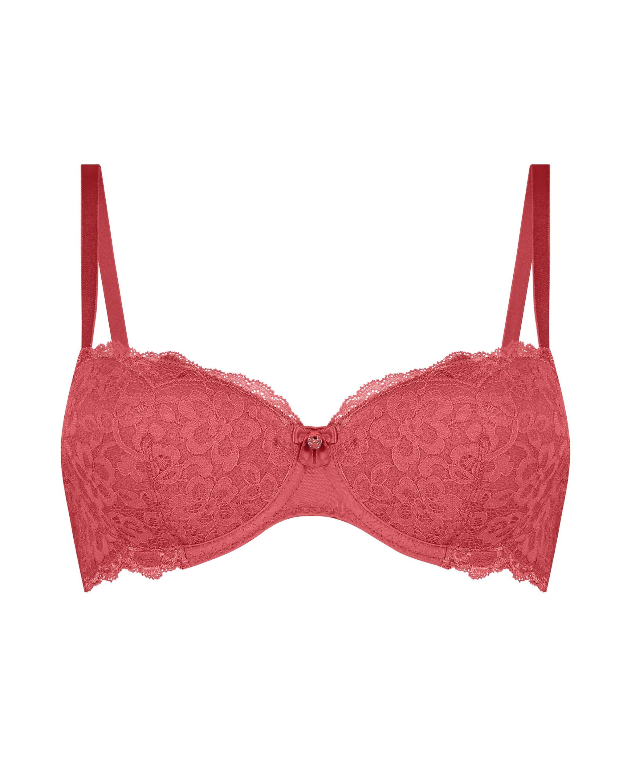 Marine Padded Underwired Bra in Different Cup Sizes_206320_Mineral Red_01