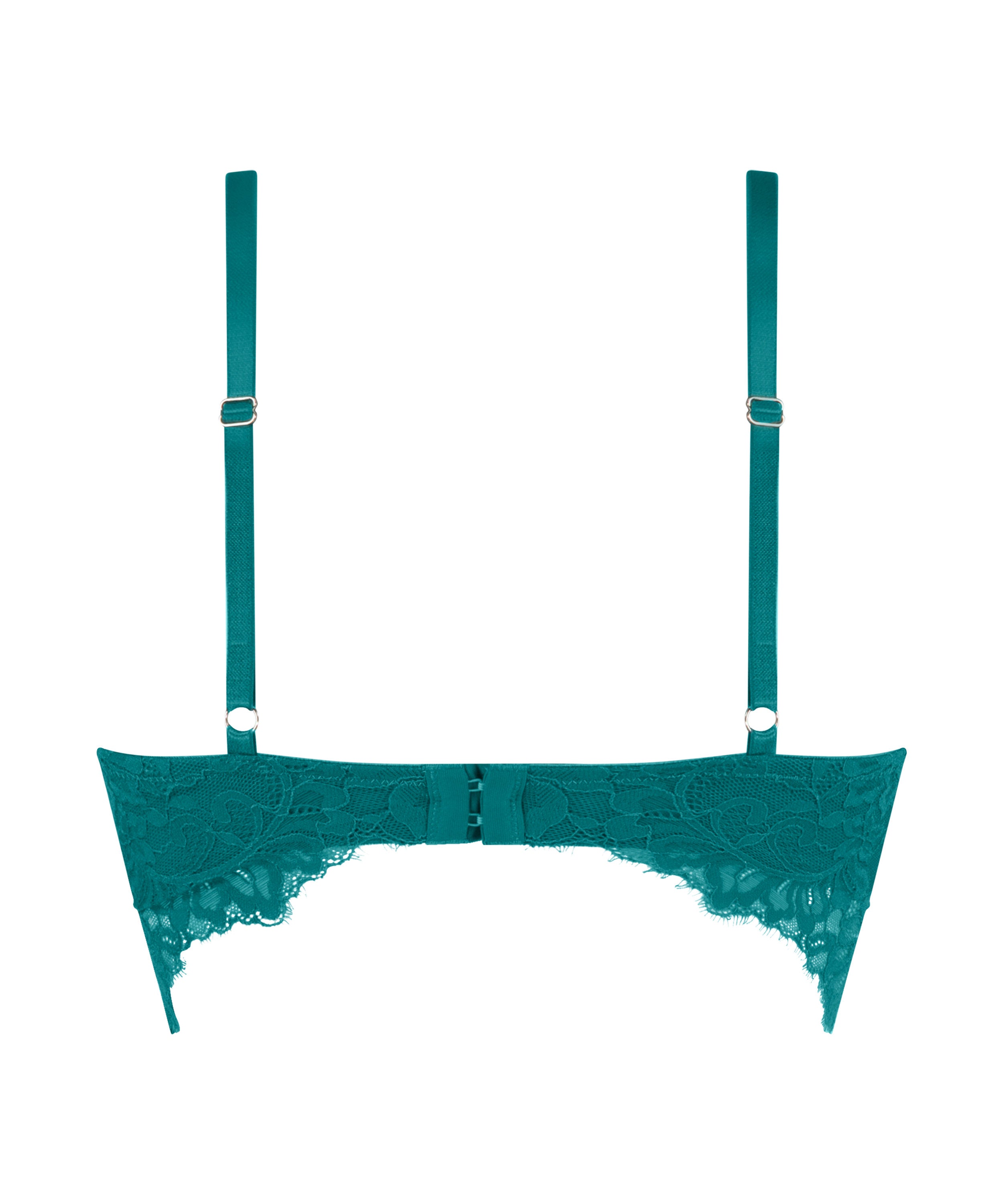 Isabella Padded Underwired Longline Bra in Different Cup Sizes_206355_Deep Lake_02