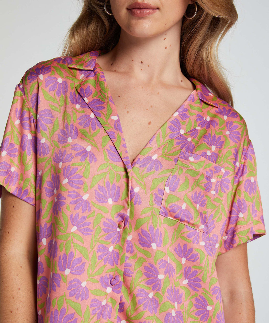 Pyjama Top_206482_Flamingo Pink_02