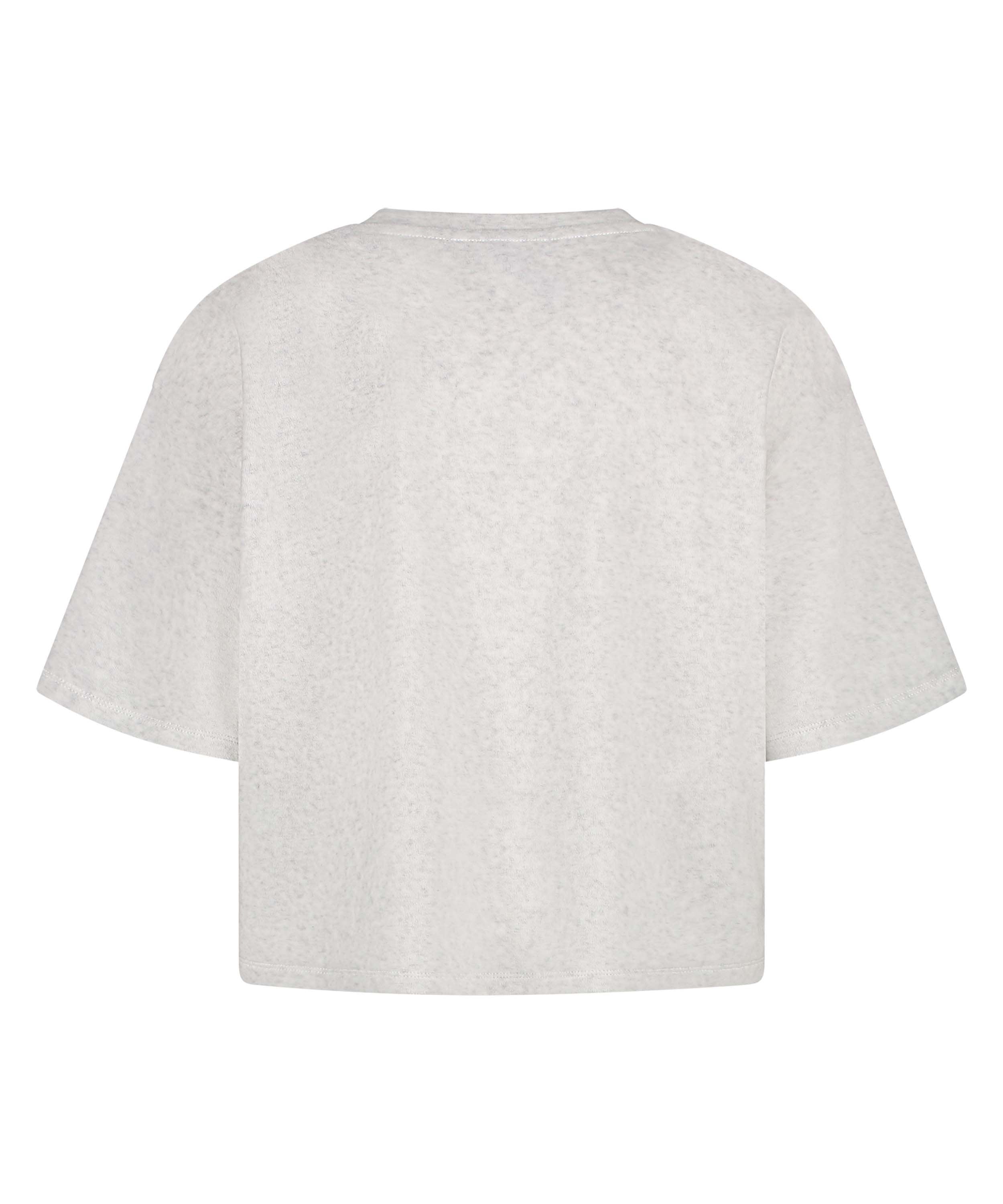 Short-Sleeve Velours Top_206495_Light Grey Melange_06